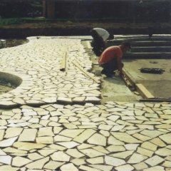 Pavimento in cemento stampato 2