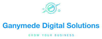 A logo for a company called ganymede digital solutions