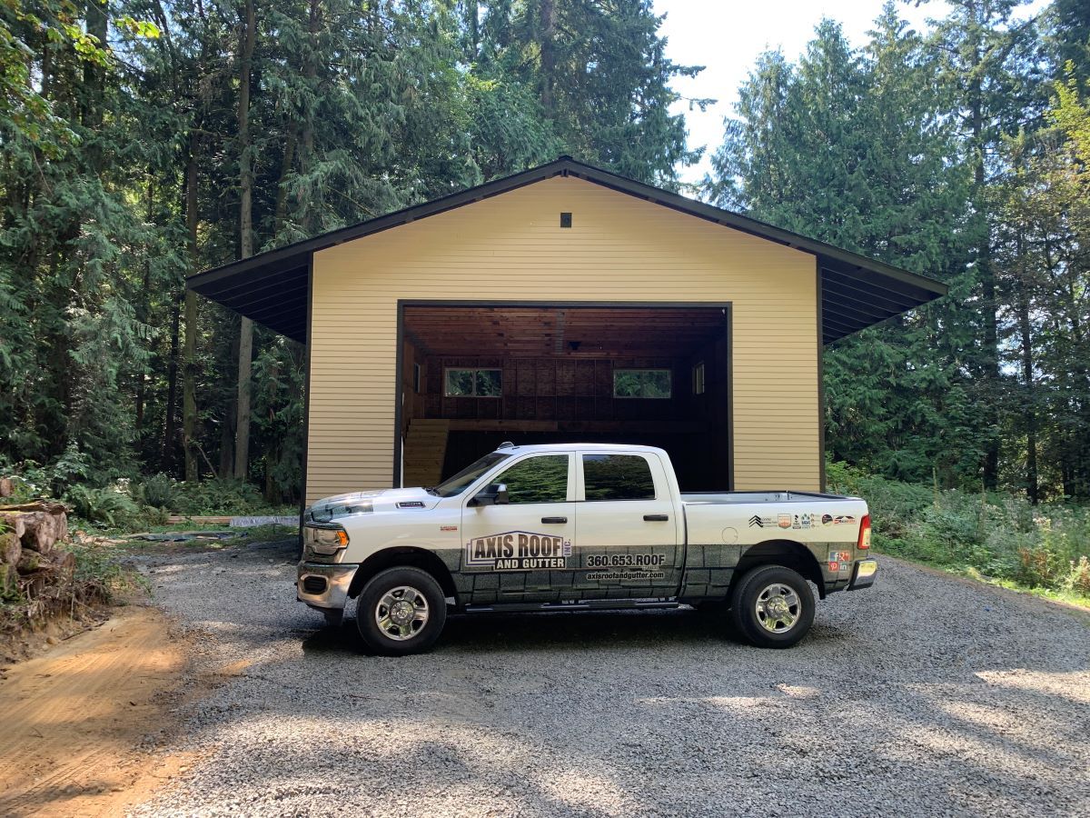 Axis Roof & Gutter truck