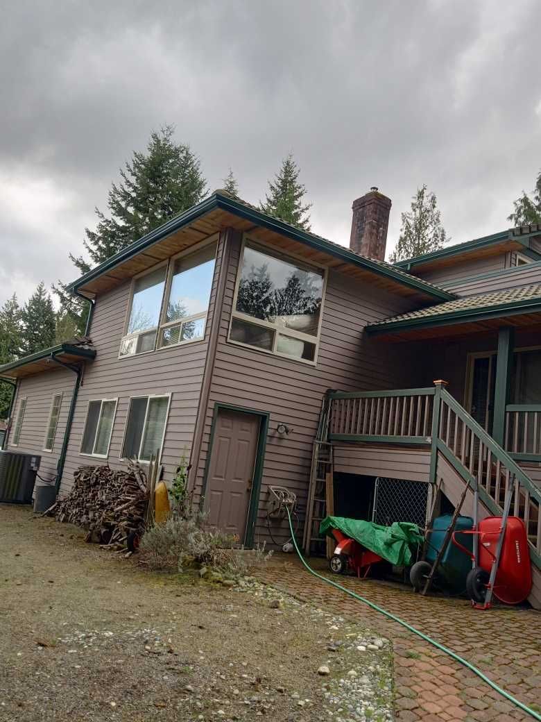 brown house