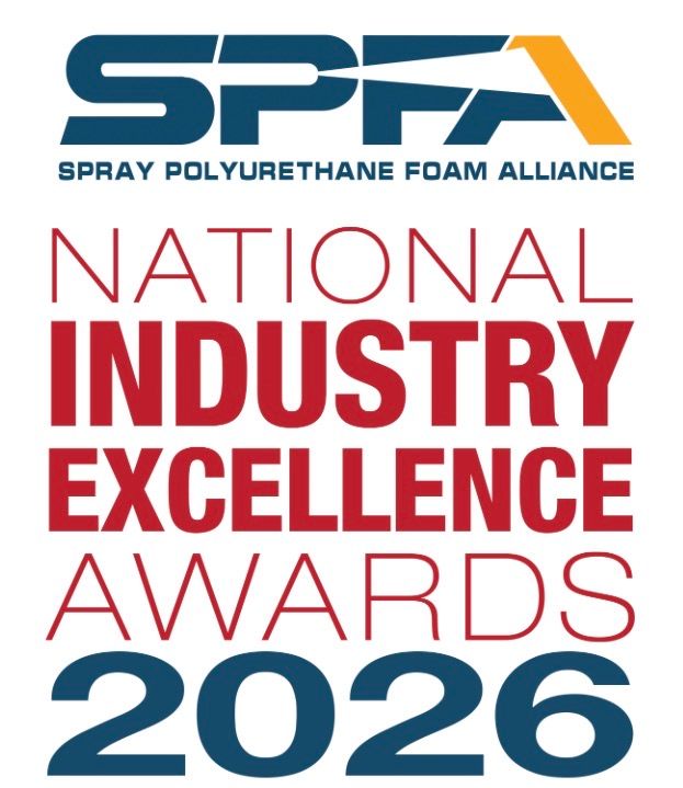 Logo for the Spray Polyurethane Foam Alliance (SPFA) National Industry Excellence Awards 2026.