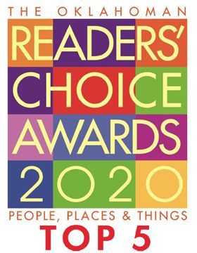 The Oklahoman Readers' Choice Awards 2020 logo: Colorful grid with text 