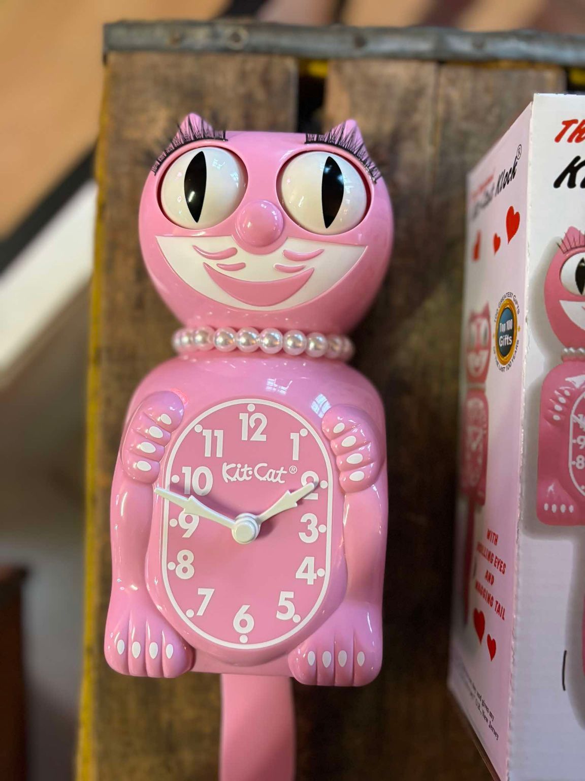 Kit Cat Klock Rose dame