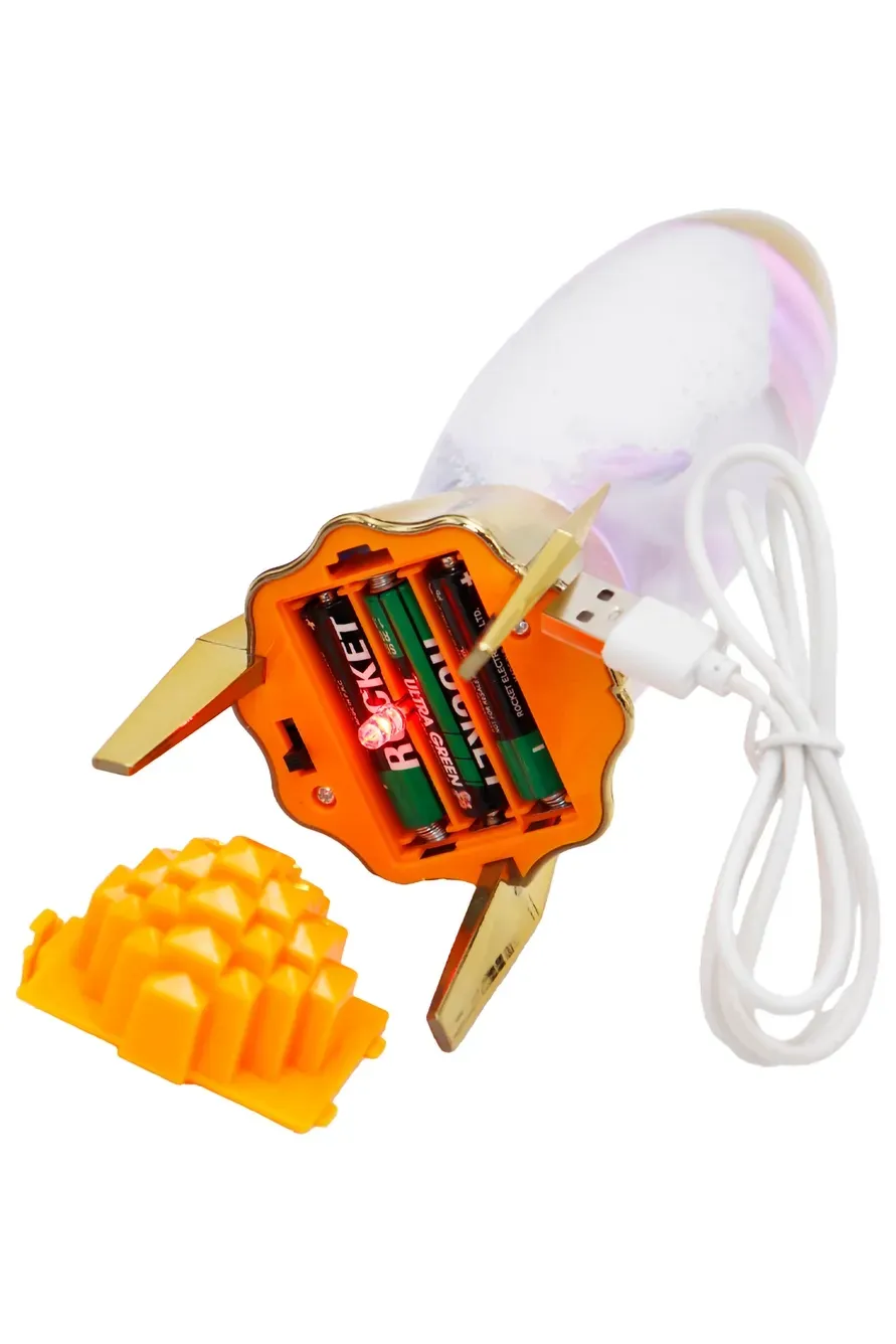 Rocket Lampe Tornade - Argent