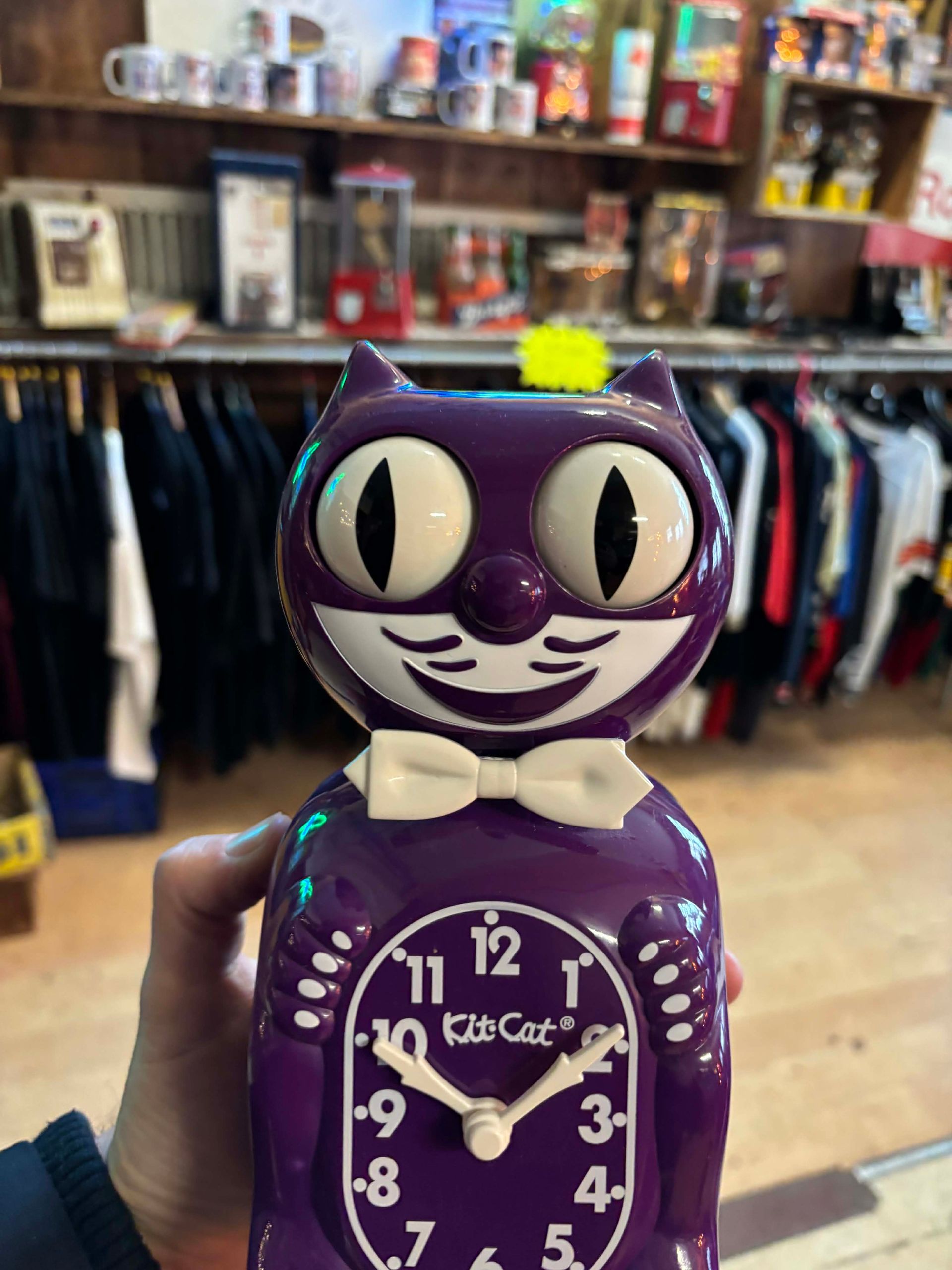 Kit cat klock mauve homme