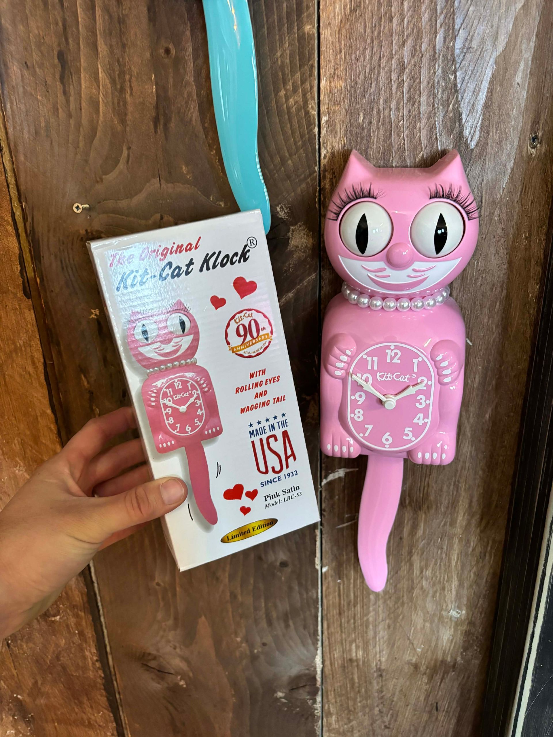 Kit cat klock rose lady