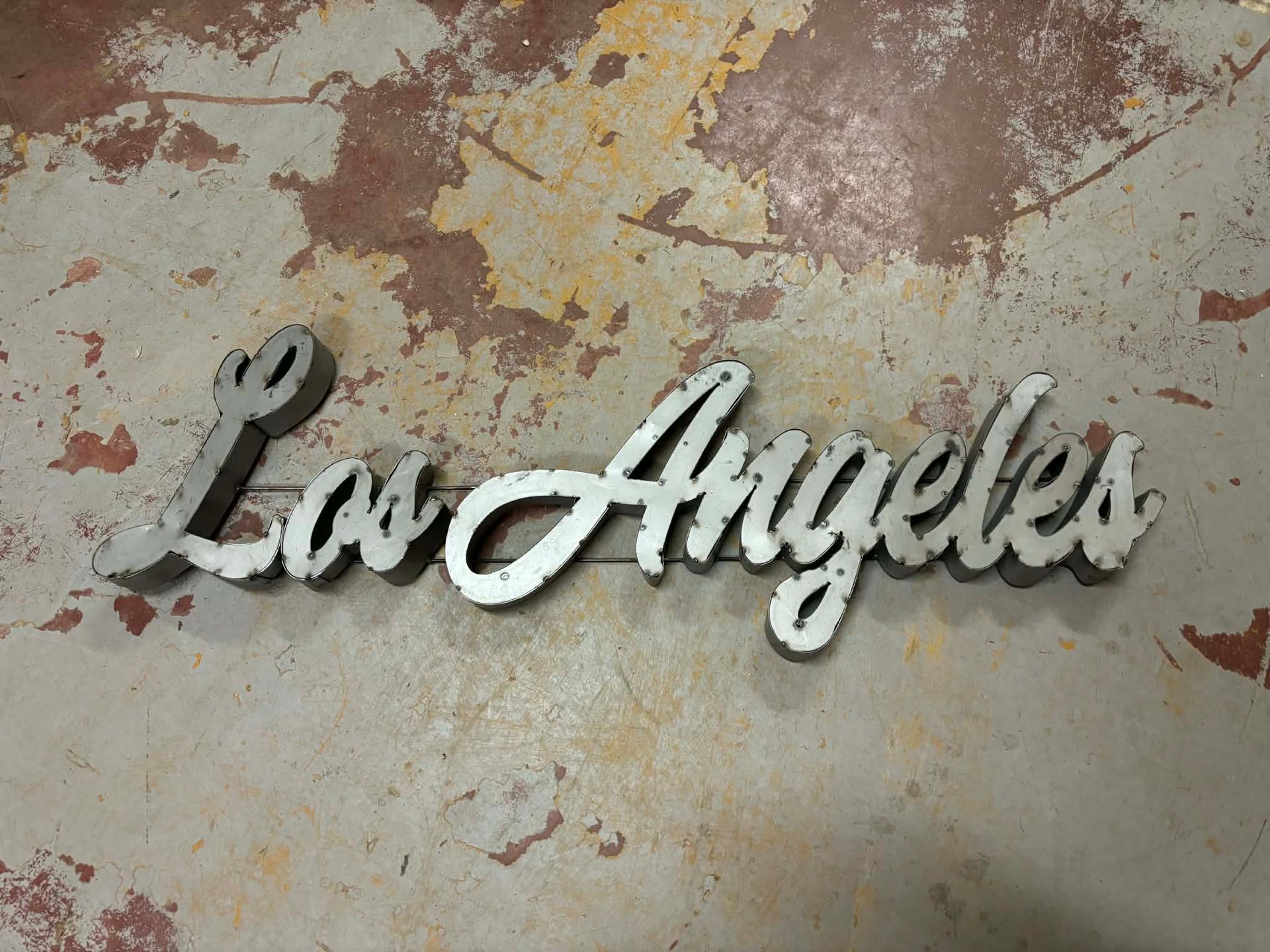 Enseigne murale “Los Angeles”