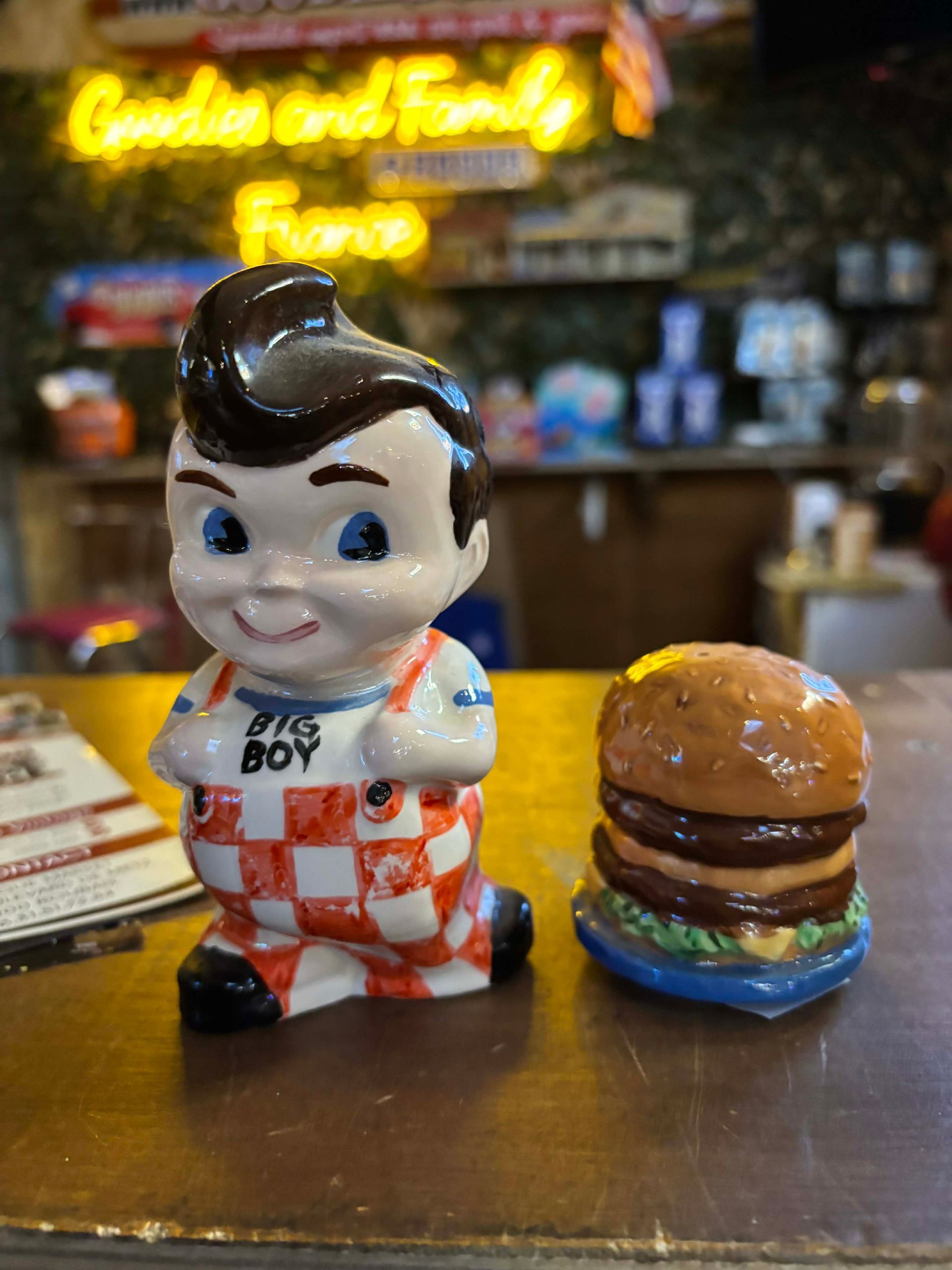 Salière et Poivrière Big Boy – Made in USA