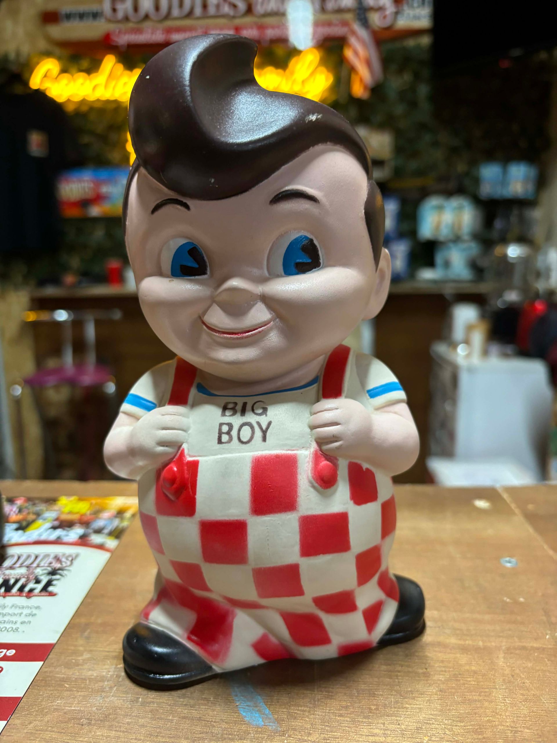 Big Boy – Figurine vintage grand modèle – 22 cm (USA)