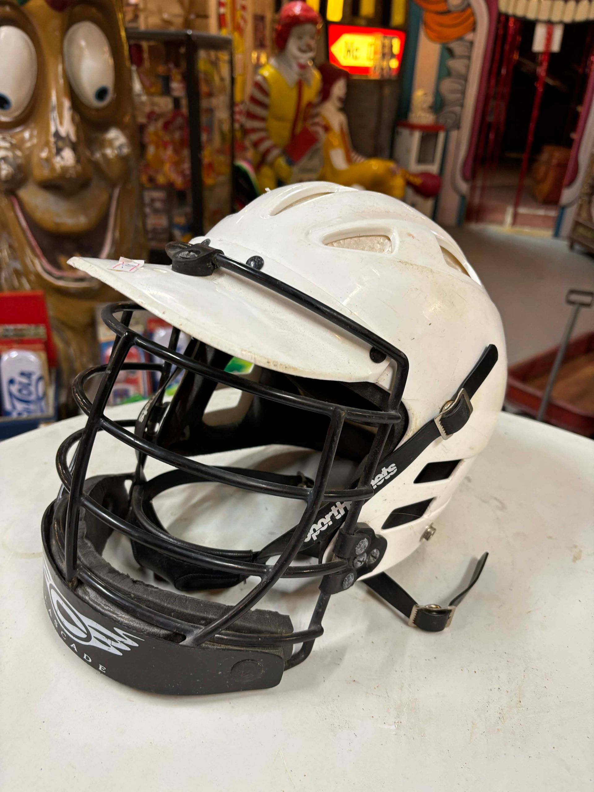 Casque de Lacrosse Américain Vintage – USA – Dans son jus – Années 1990–2000