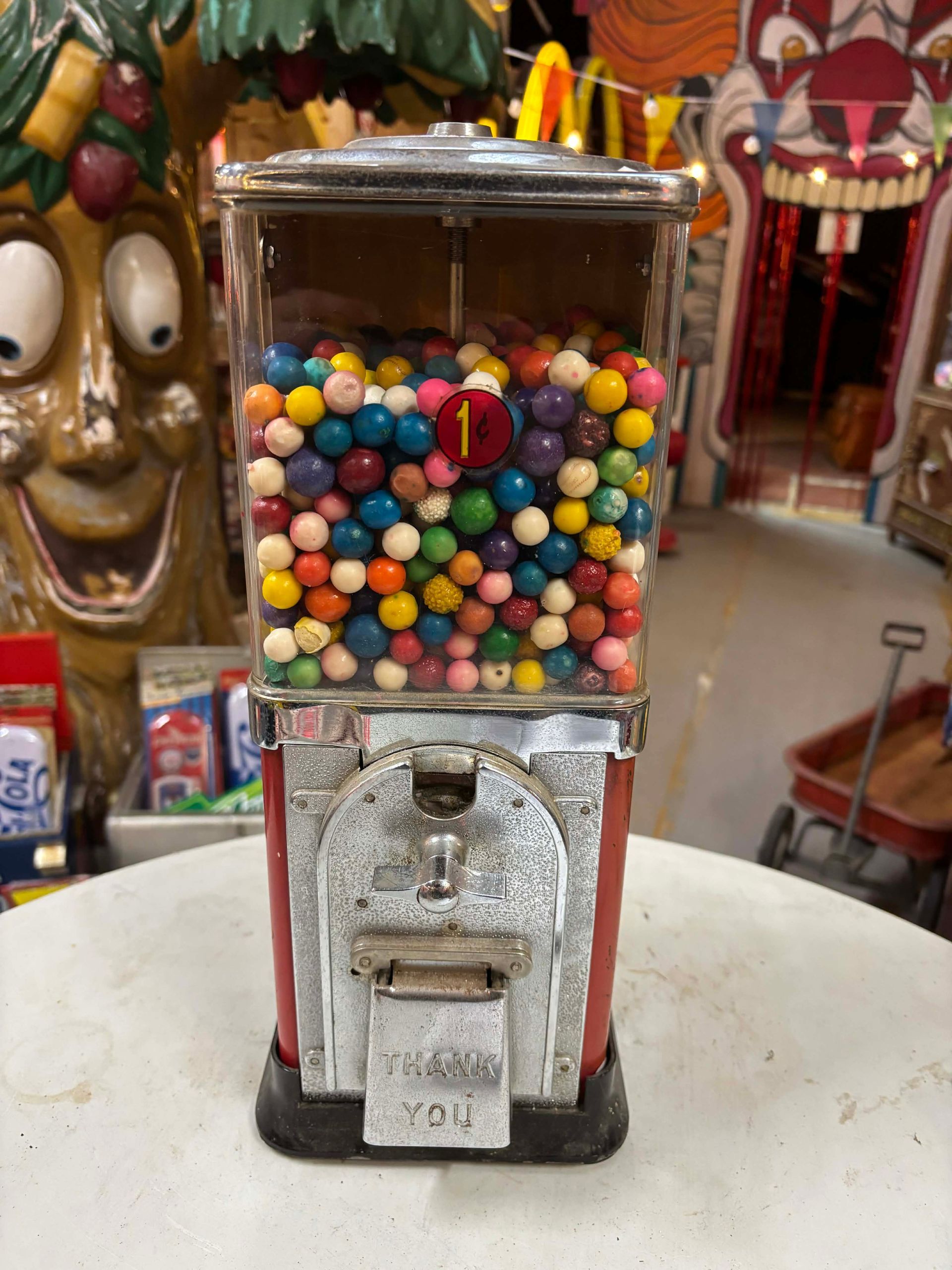 Distributeur de Bonbons / Chewing-Gum Vintage – USA – Années 1960-70