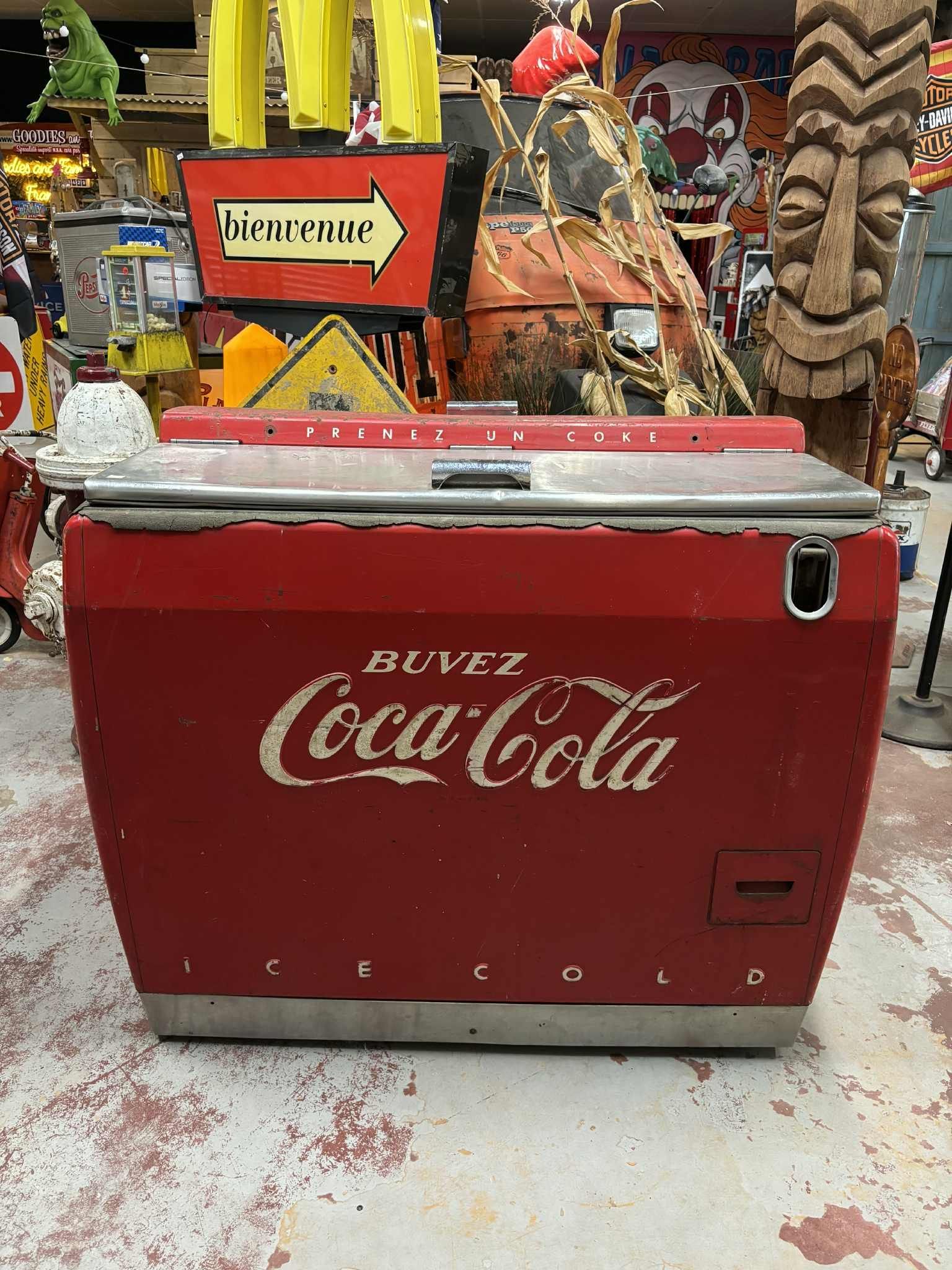 Distributeur Coca-Cola Vintage – Années 1950
