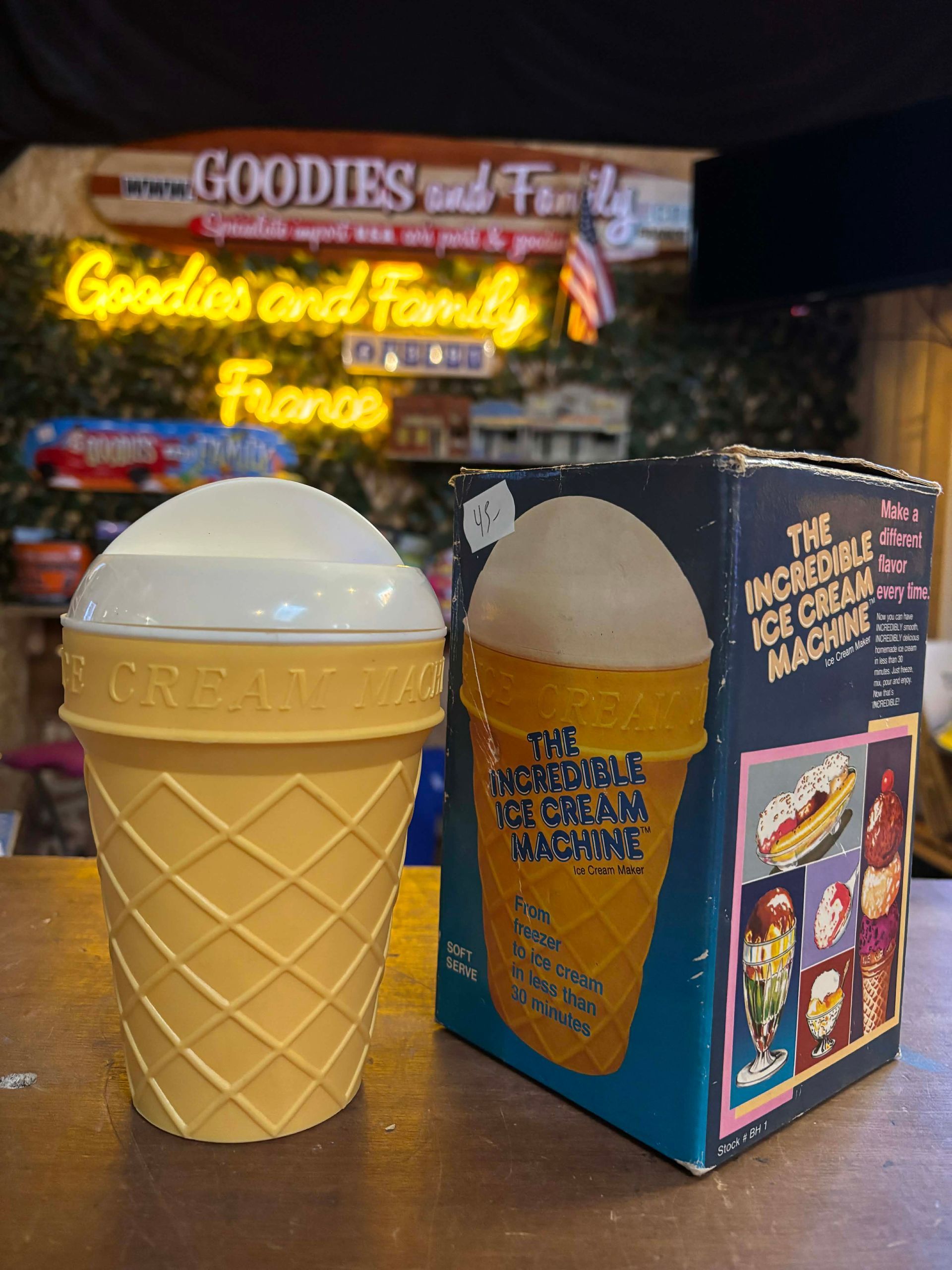 Ice Cream Maker – “The Incredible Ice Cream Machine”