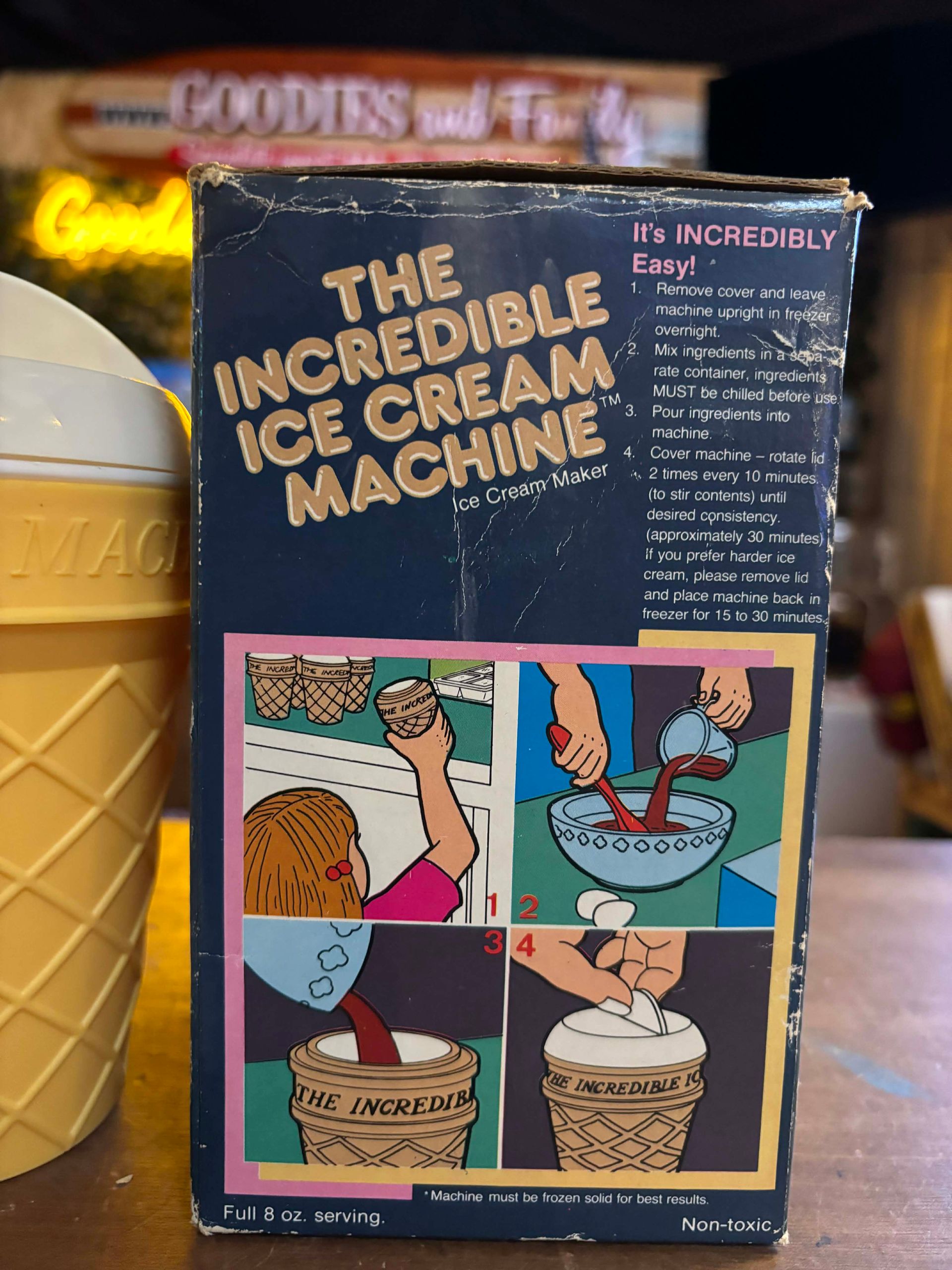 Ice Cream Maker – “The Incredible Ice Cream Machine”
