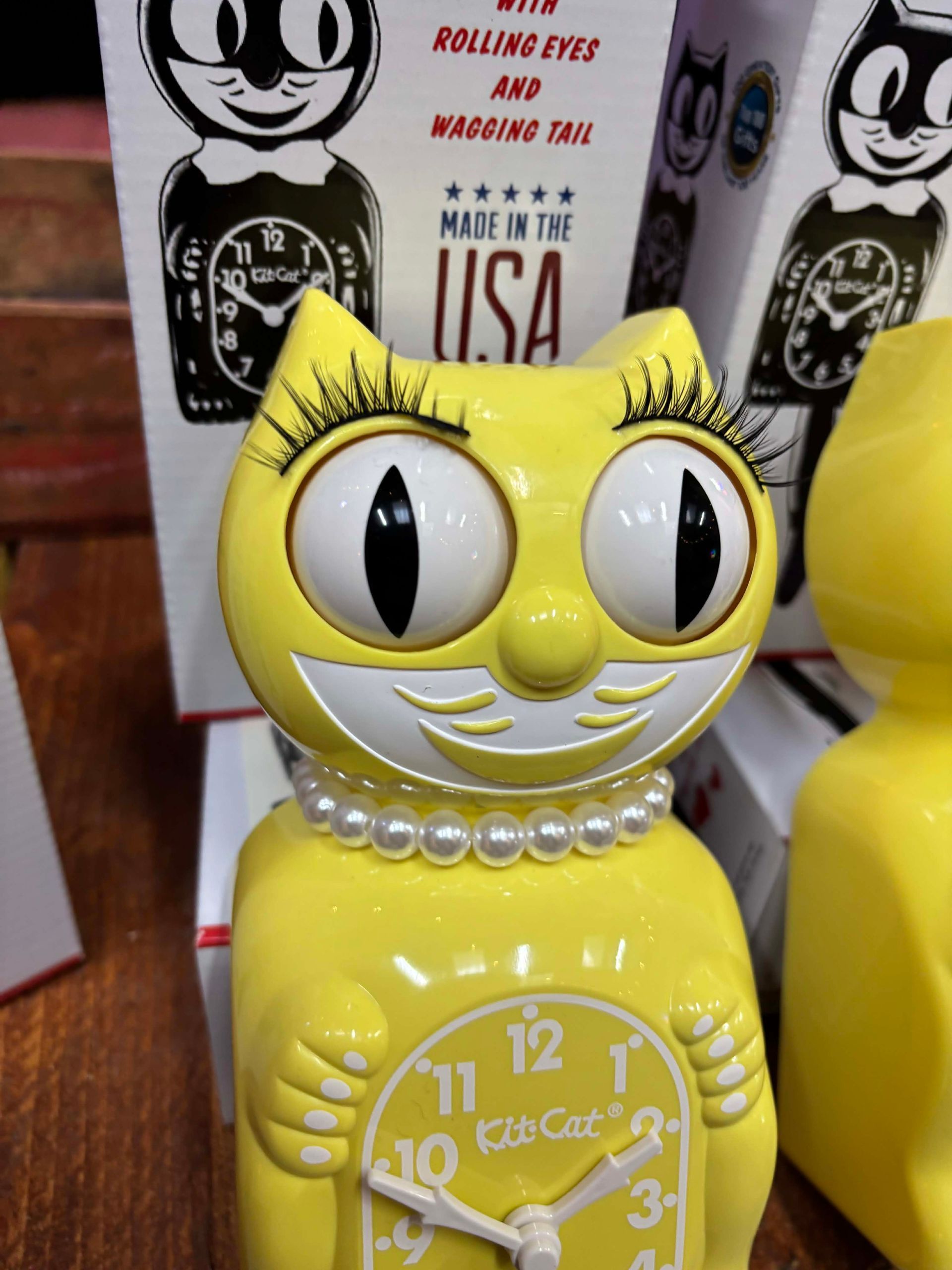 Kit-Cat Klock Spring Daffodil – Édition limitée jonquille