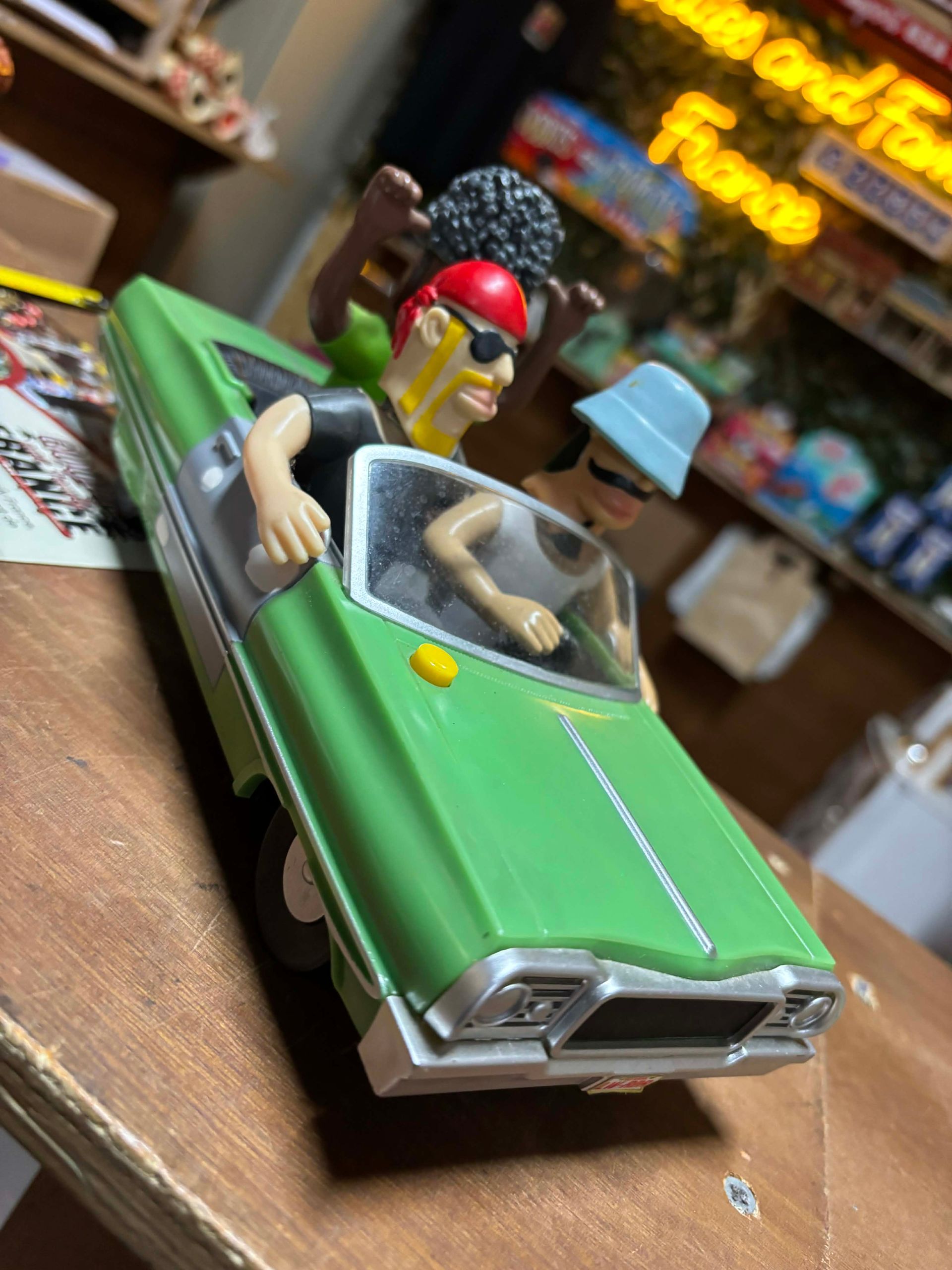 Voiture Lowrider avec figurines – Vintage style West Coast