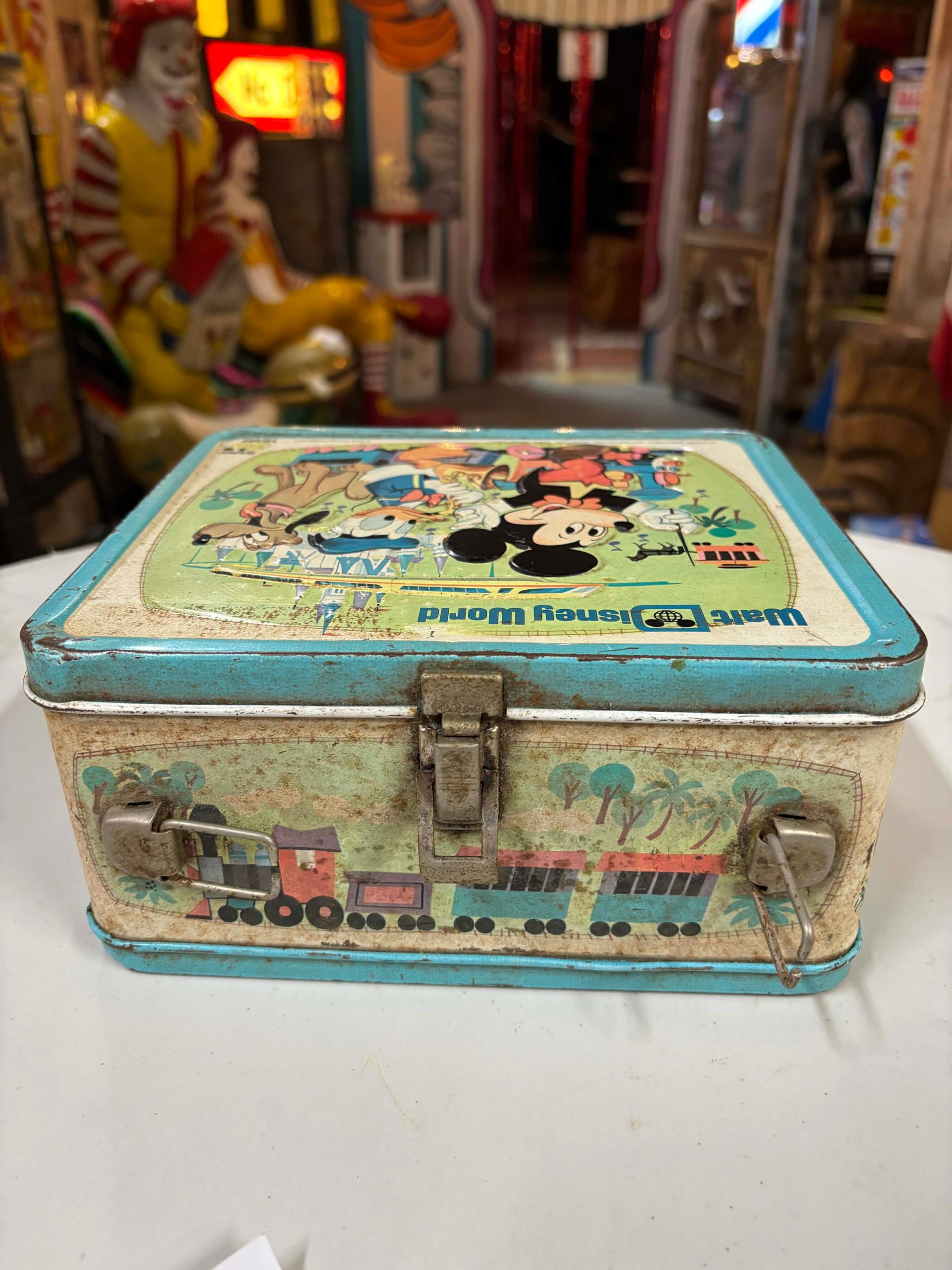 Lunch Box Walt Disney World – Vintage métal (années 1970)