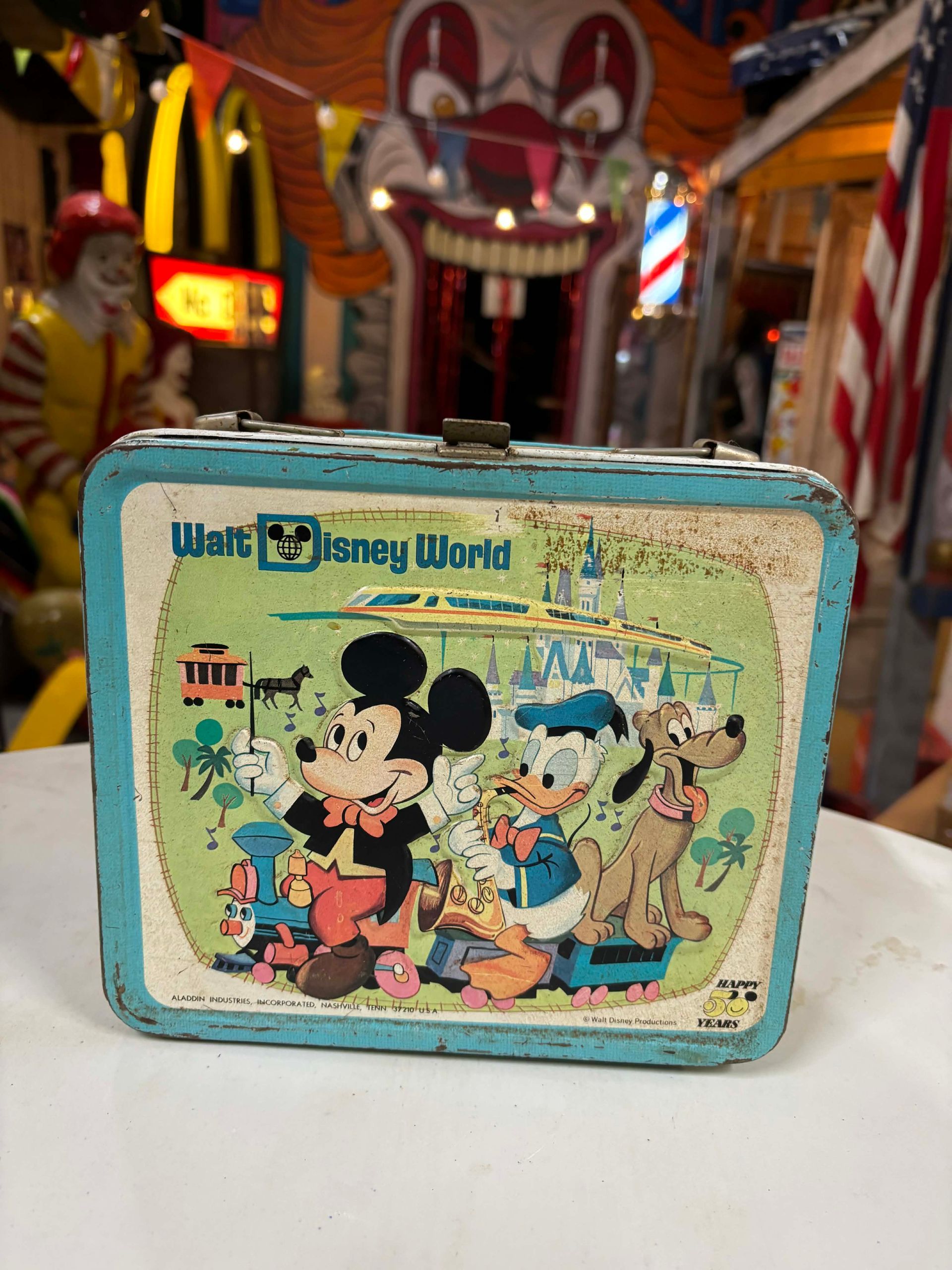 Lunch Box Walt Disney World – Vintage métal (années 1970)