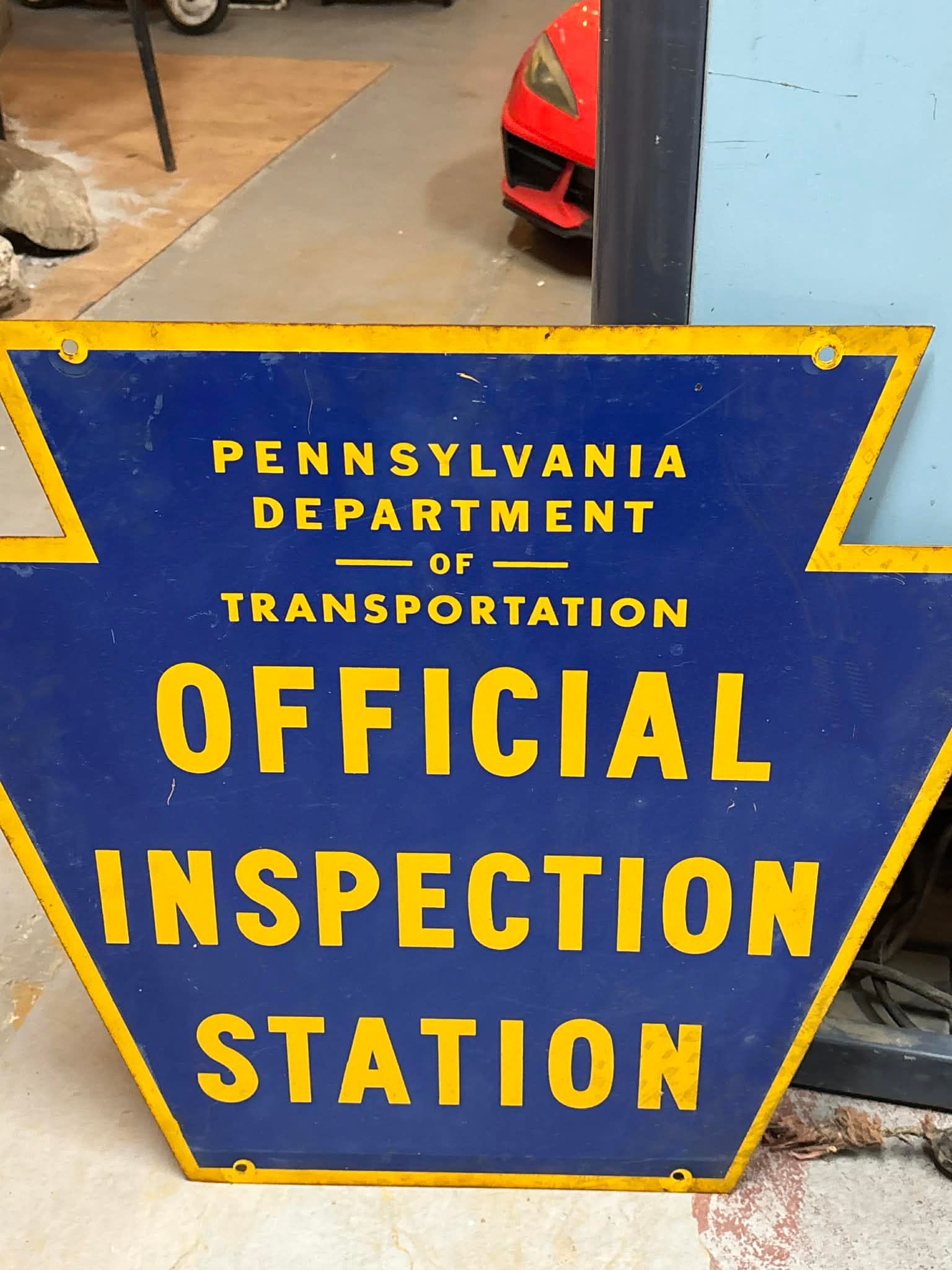 Panneau ancien USA – Pennsylvania Department of Transportation
