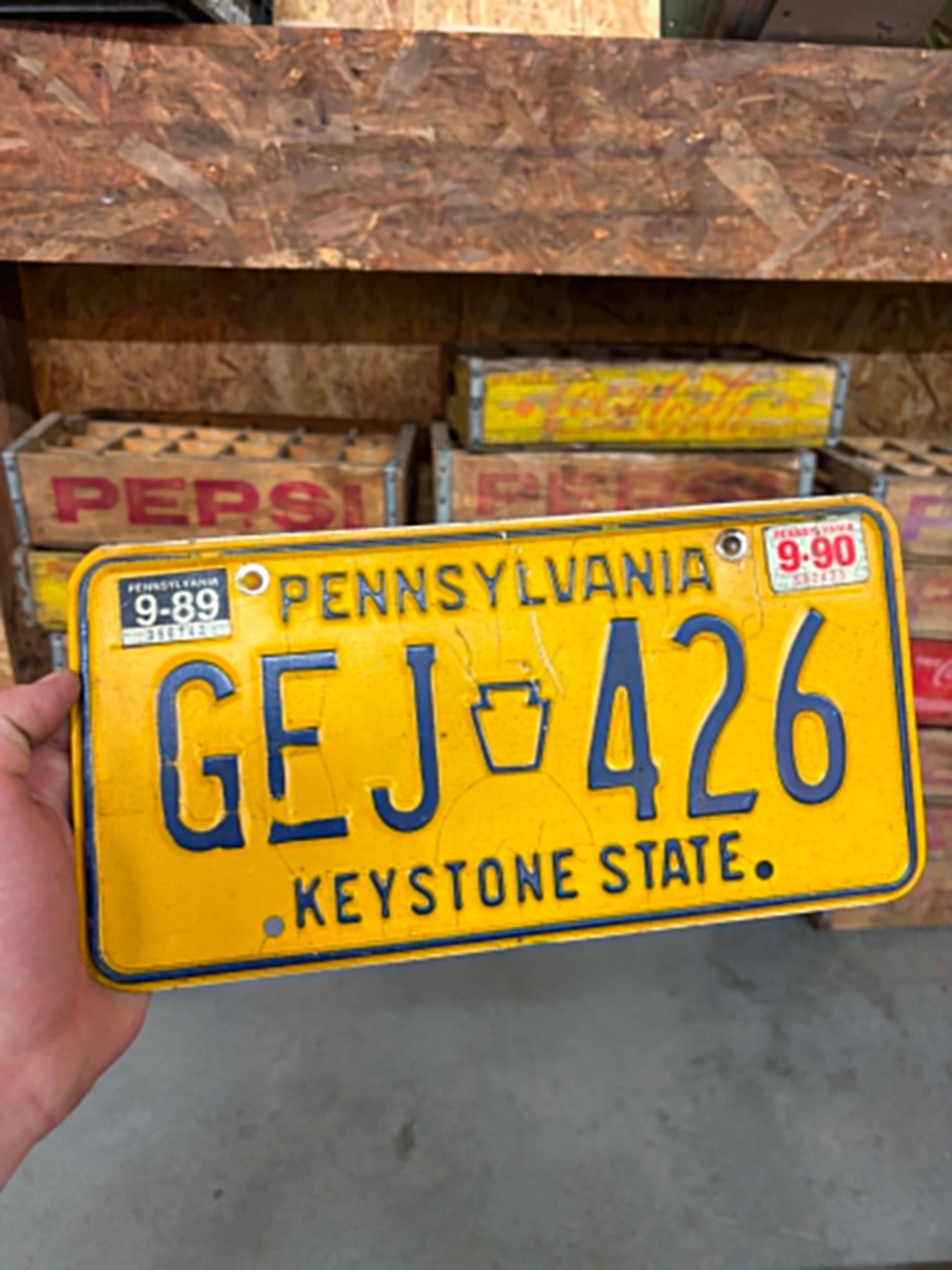 Plaque d’immatriculation US – Pennsylvania “Keystone State”