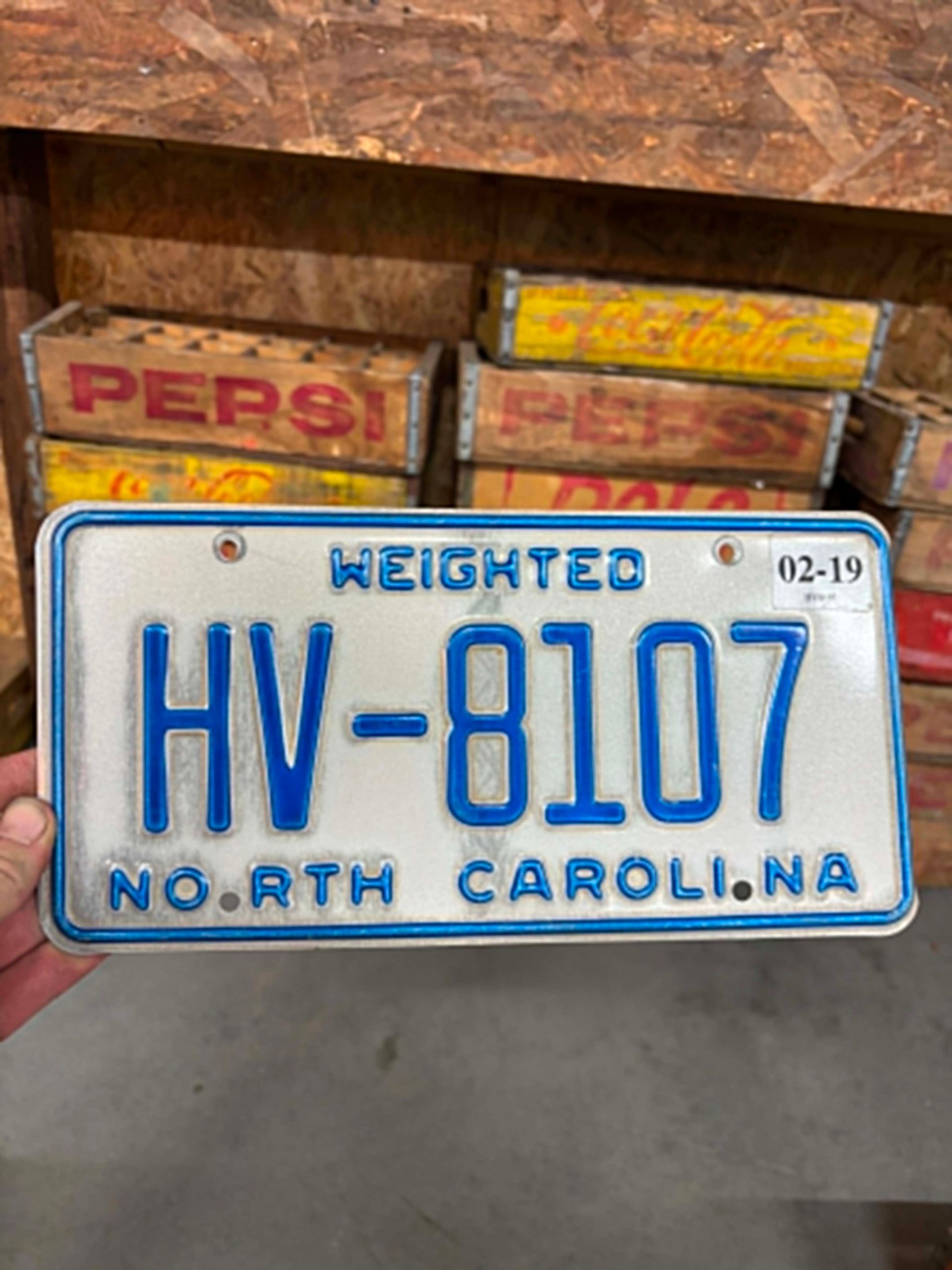 Plaque d’immatriculation US – North Carolina