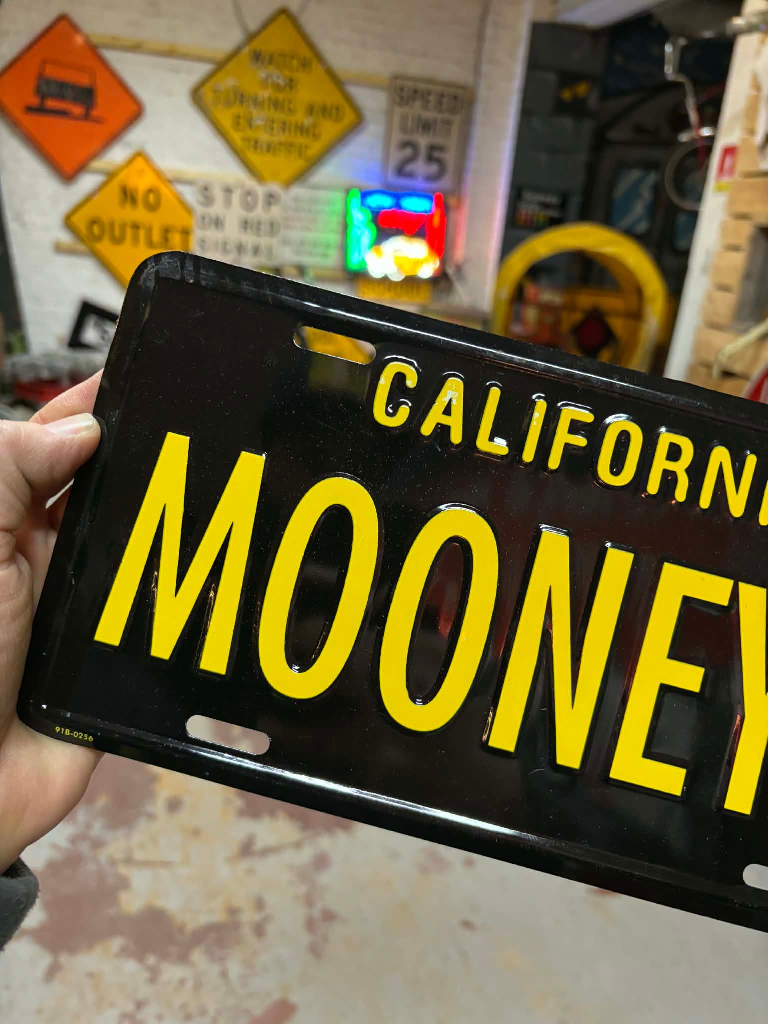 Plaque déco officielle MOON “California”