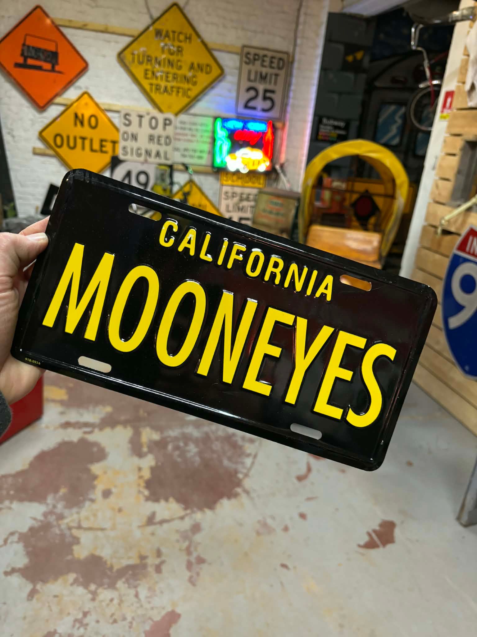 Plaque déco officielle MOON “California”