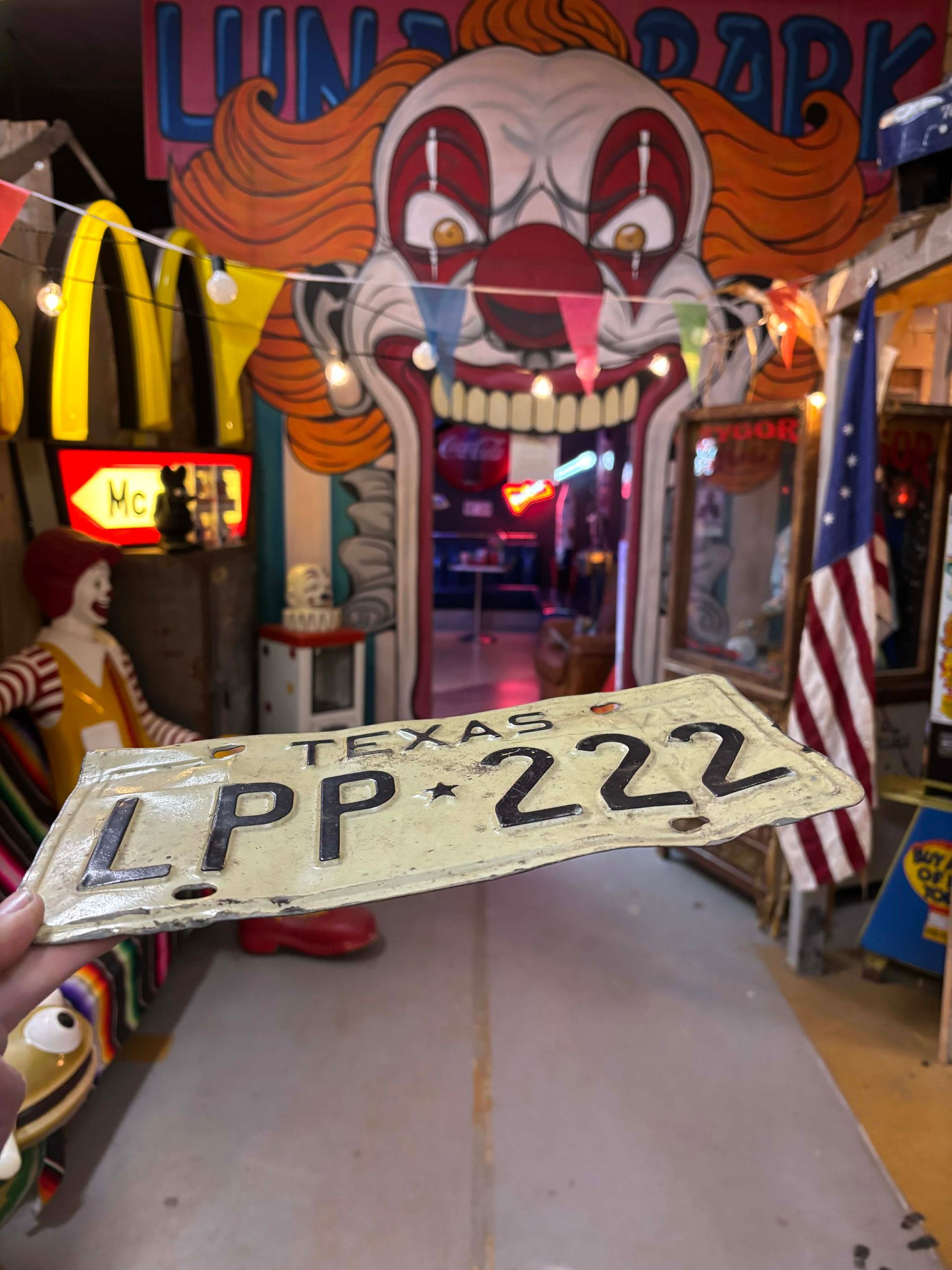 Plaque d’immatriculation US authentique – Texas – Ancien modèle