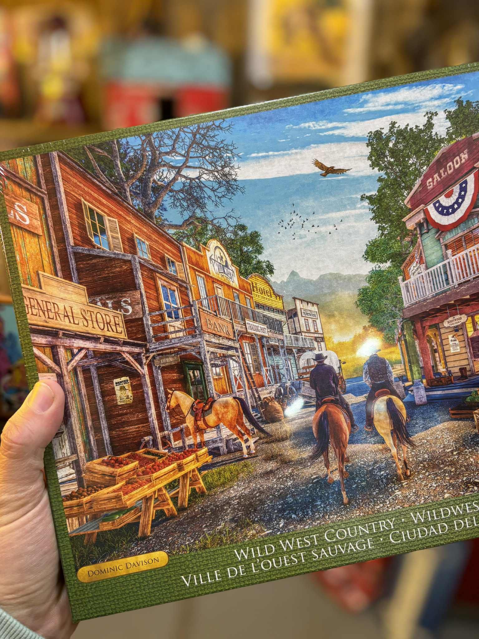 Puzzle Eurographics – Ville du Far West (1000 pièces)