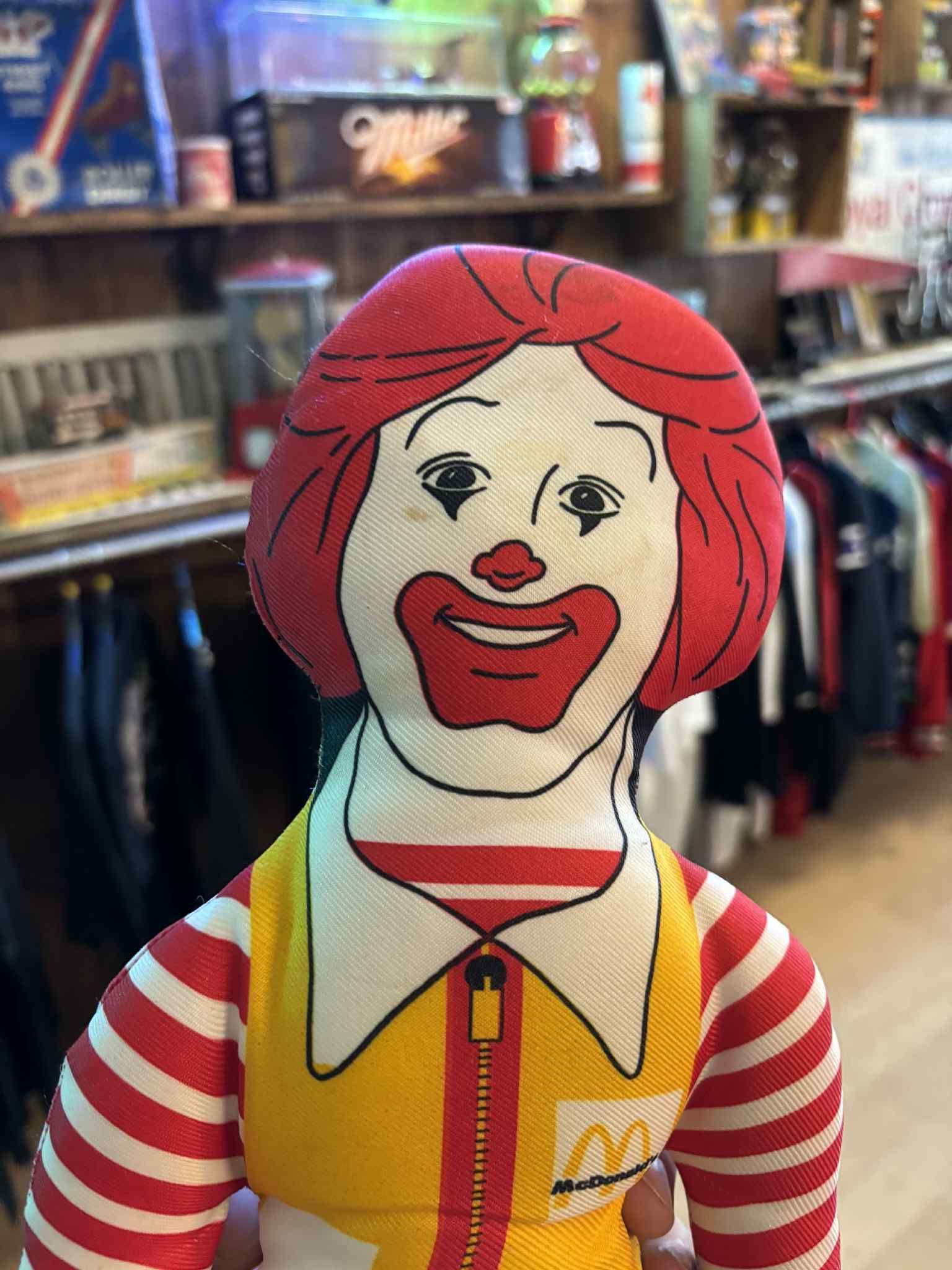 Peluche Ronald McDonald – 1983 – 37 cm