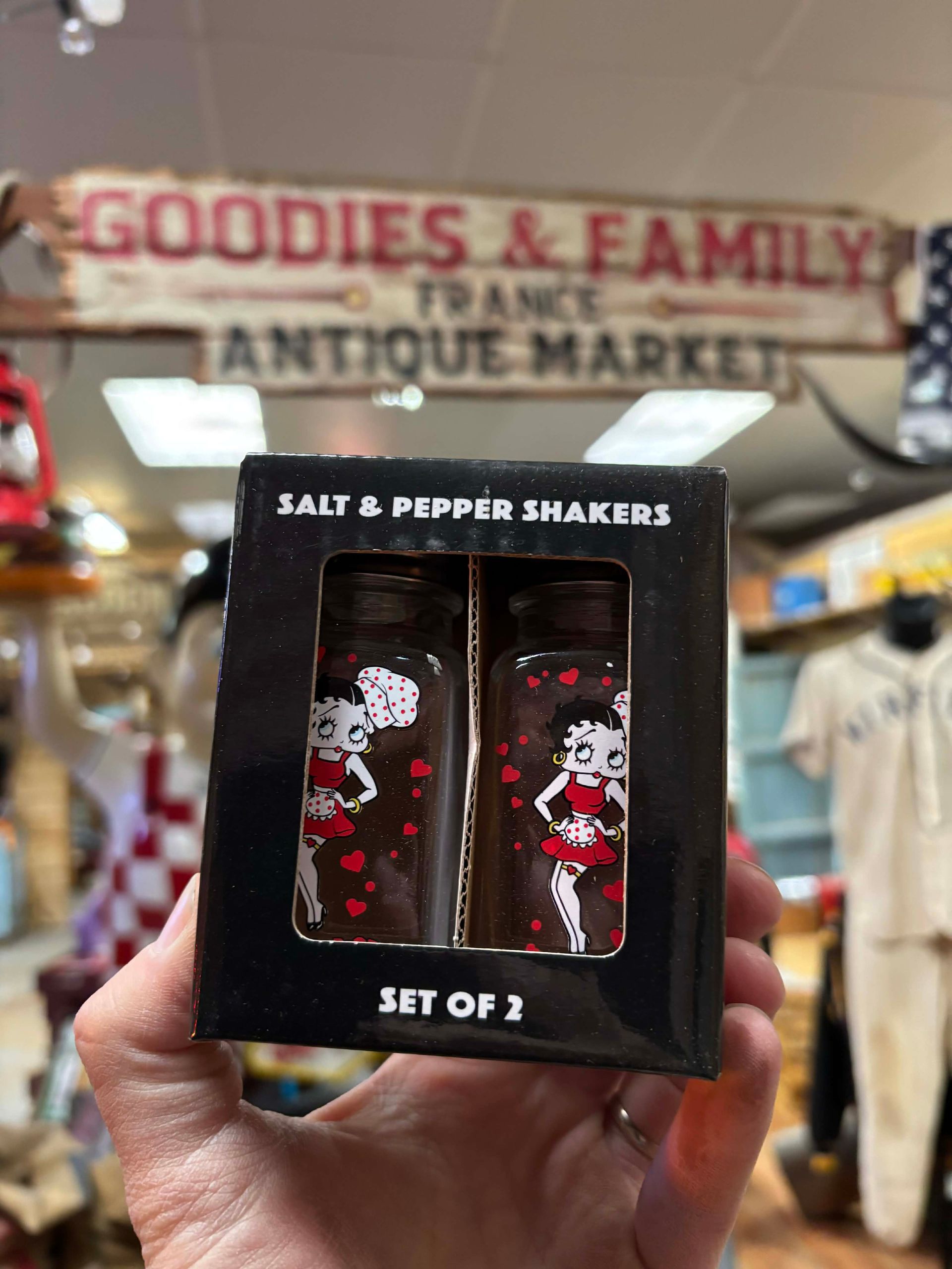 Salières & poivrières Betty Boop – Vintage Love