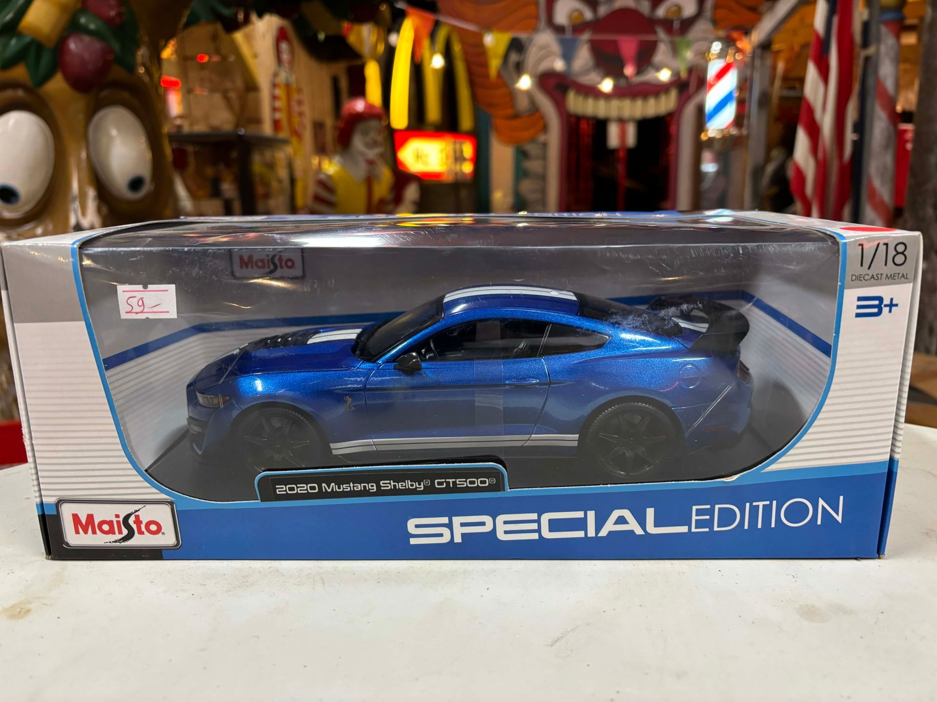 Miniature Ford Mustang Shelby GT500 – 2020 – Maisto – Special Edition – Échelle 1:18