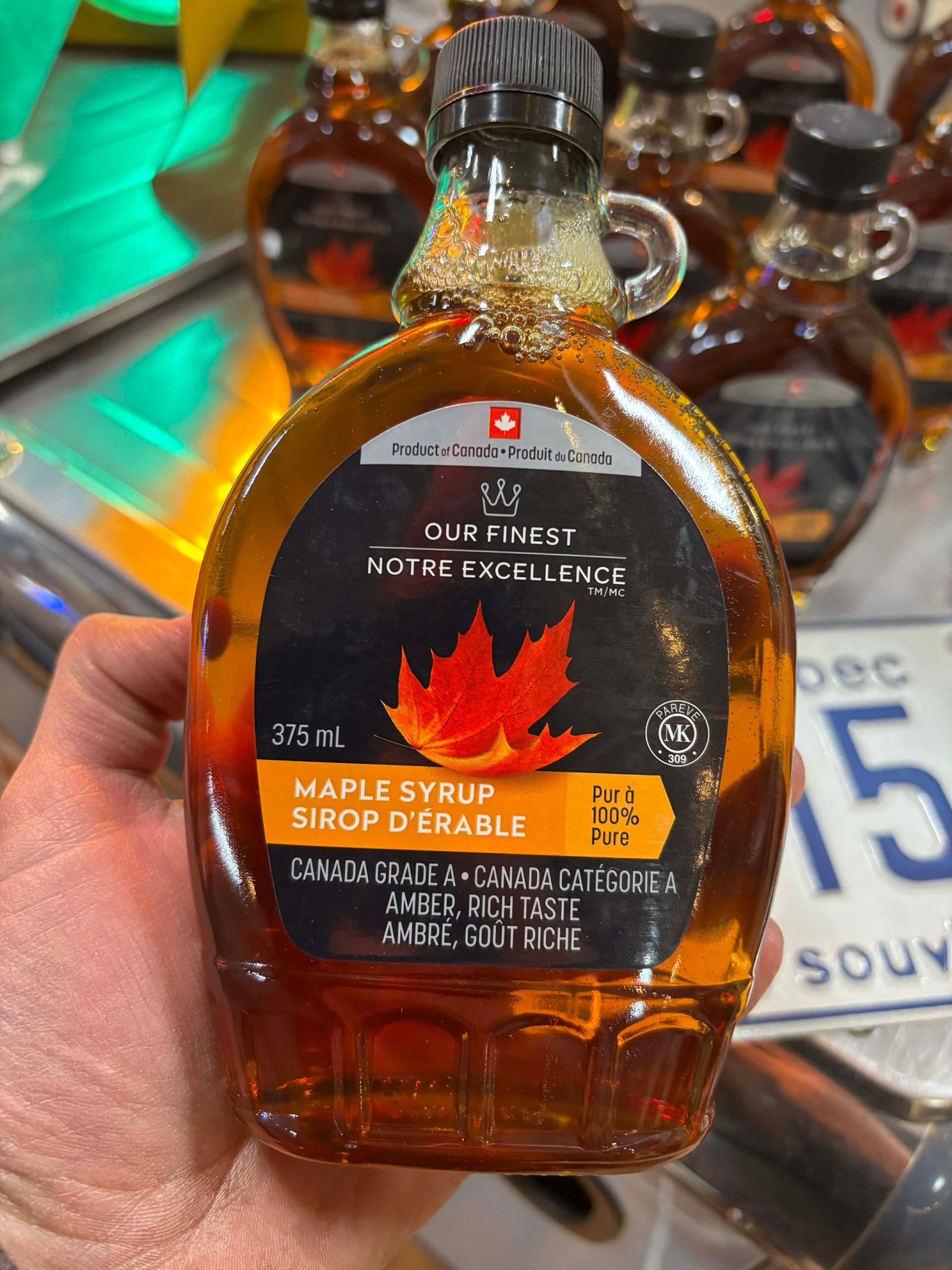 Sirop d’érable 100% pur – Import direct Canada