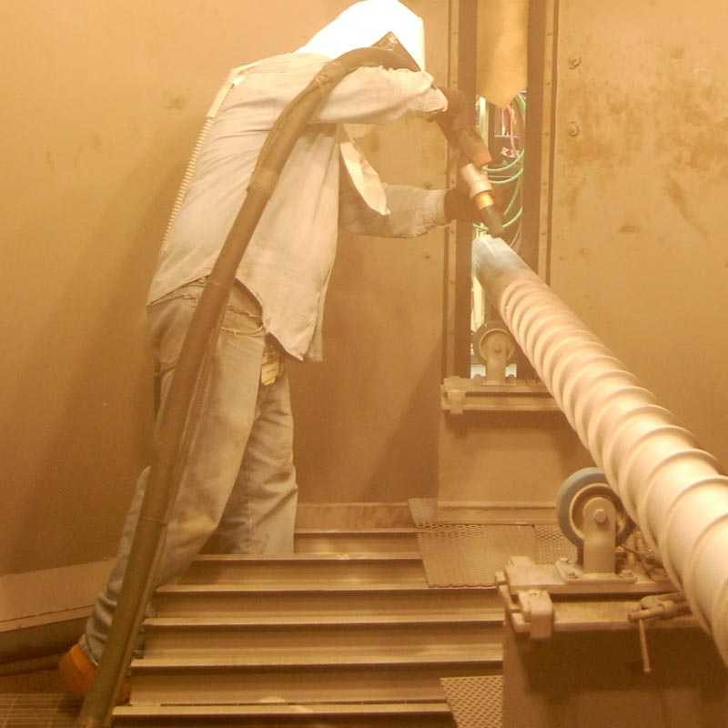 abrasive blasting