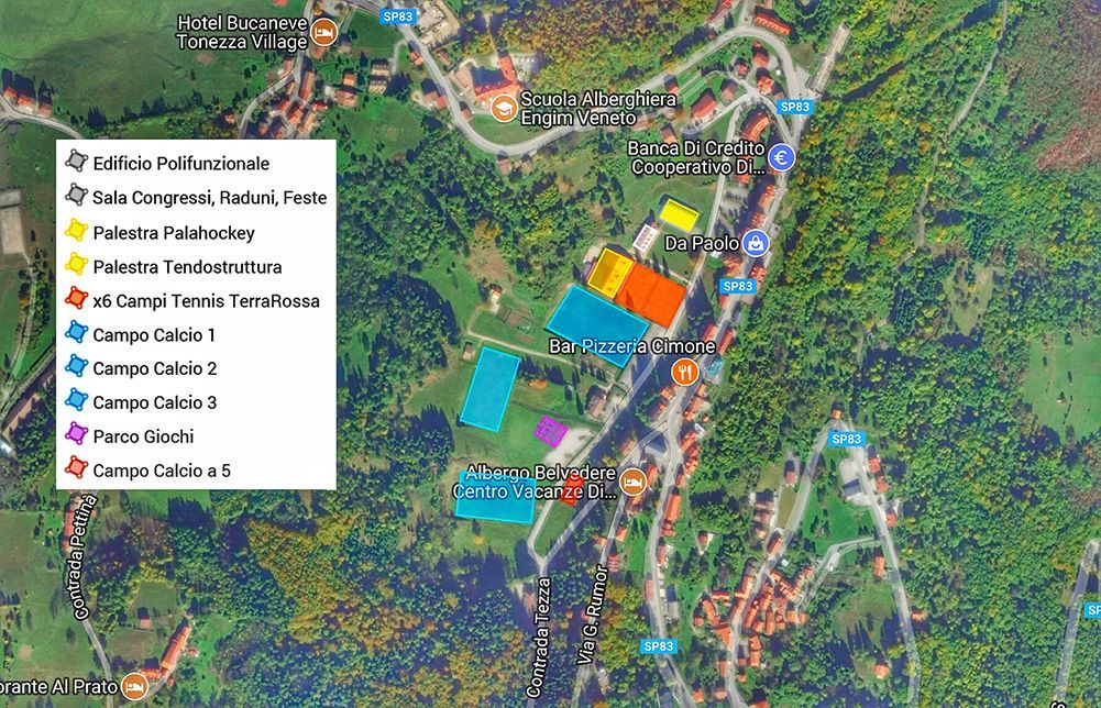 impianti sportivi Tonezza