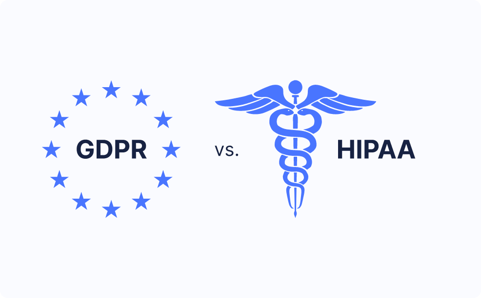 GDPR vs HIPAA Medical Regulatory Data Compliance Extra Horizon Cloud Software