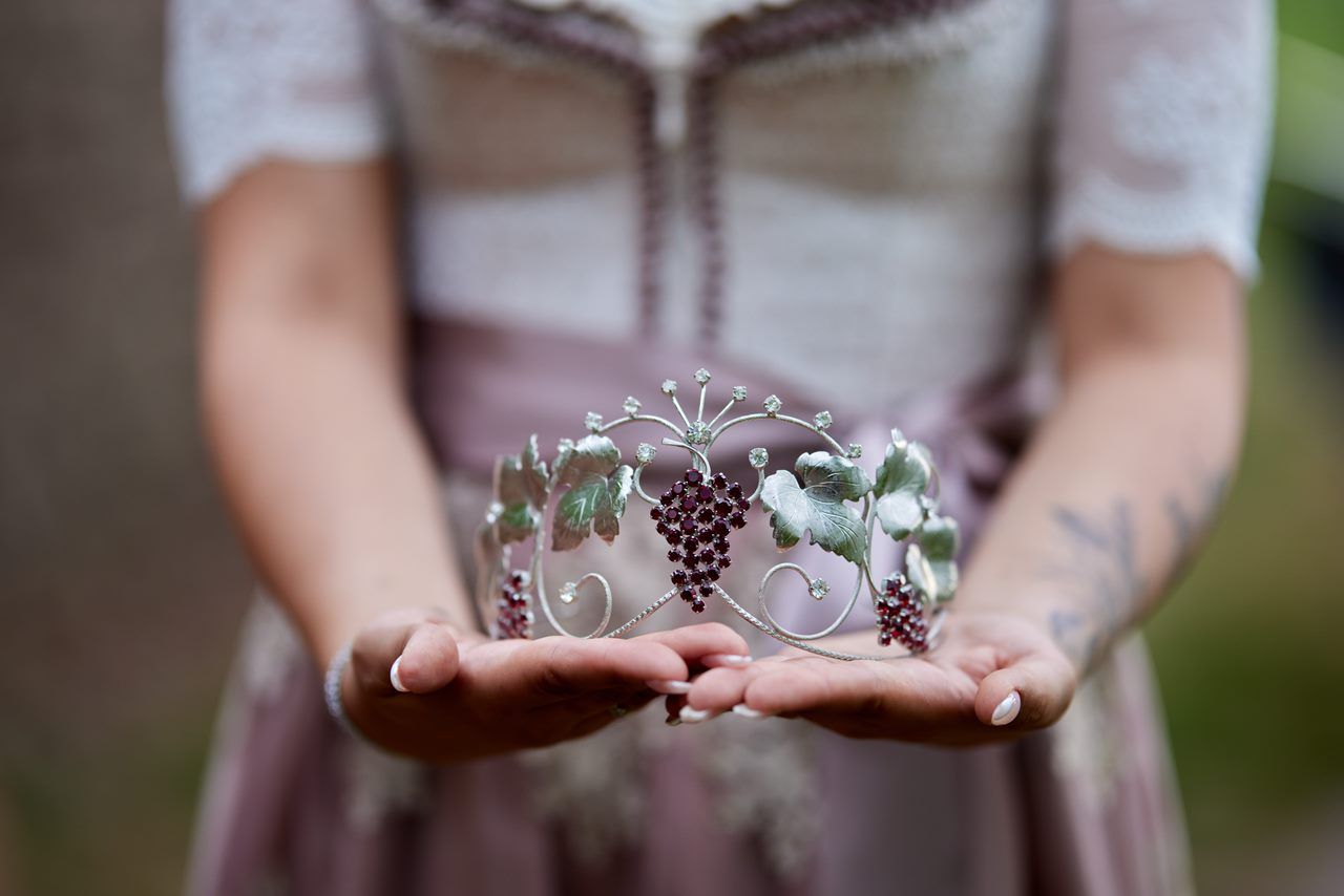 Weinprinzessin Krone