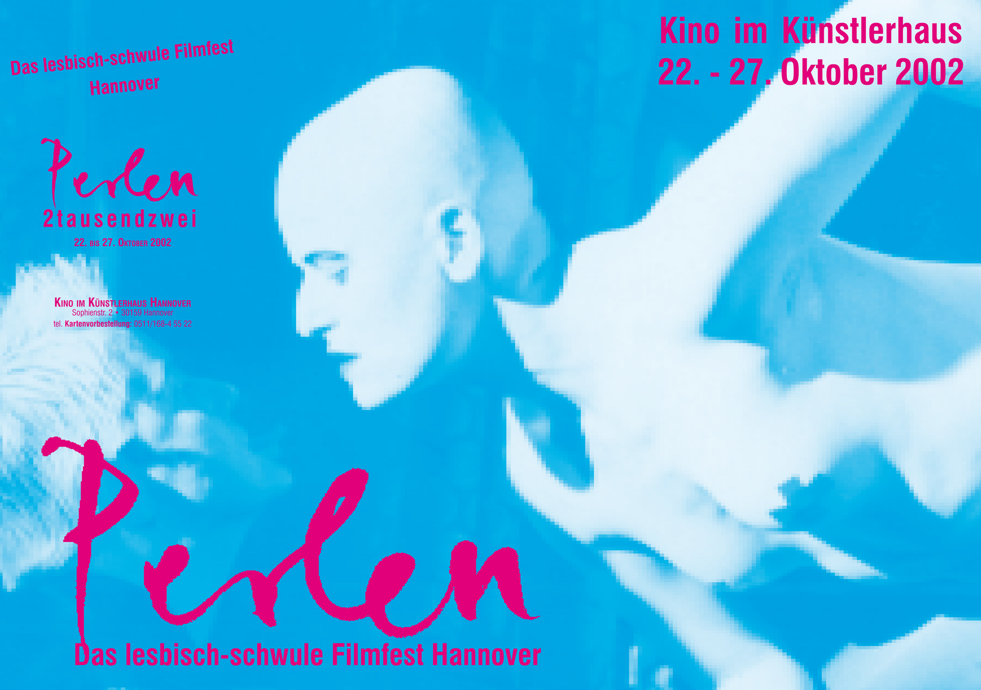 Das Bild zeigt das Titelbild für das Programmheft des Herbstfestivals 2002