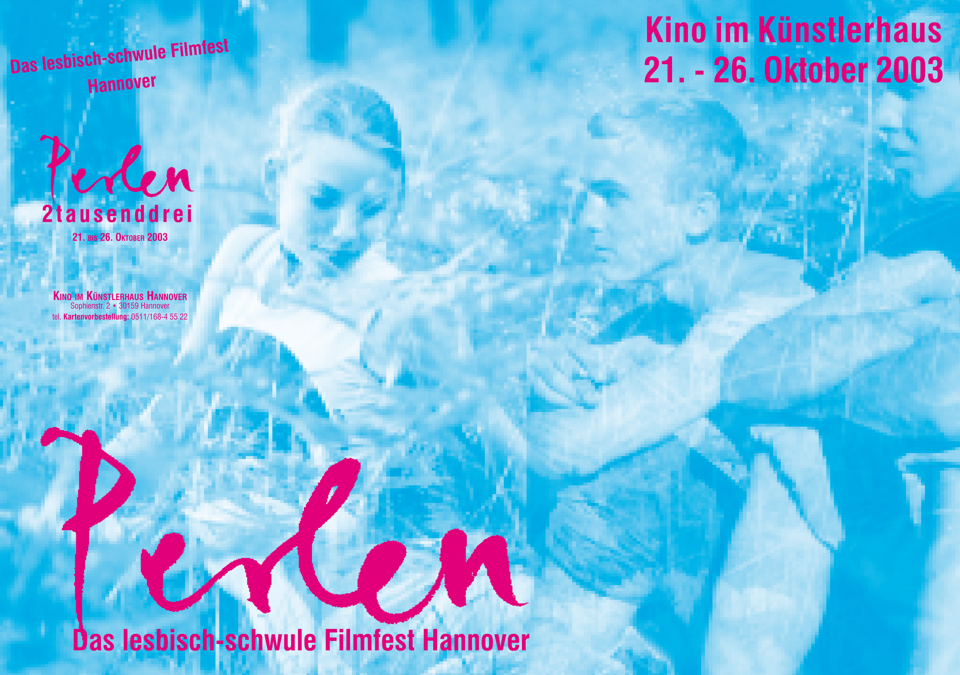 Das Bild zeigt das Titelbild für das Programmheft des Herbstfestivals 2003