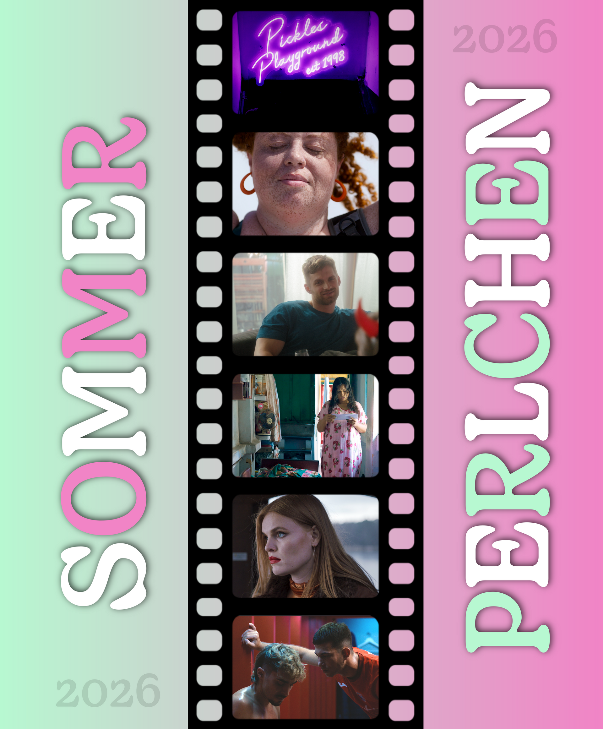 Ein Filmposter für das Sommerperlchen-Kurzfilmprogramm