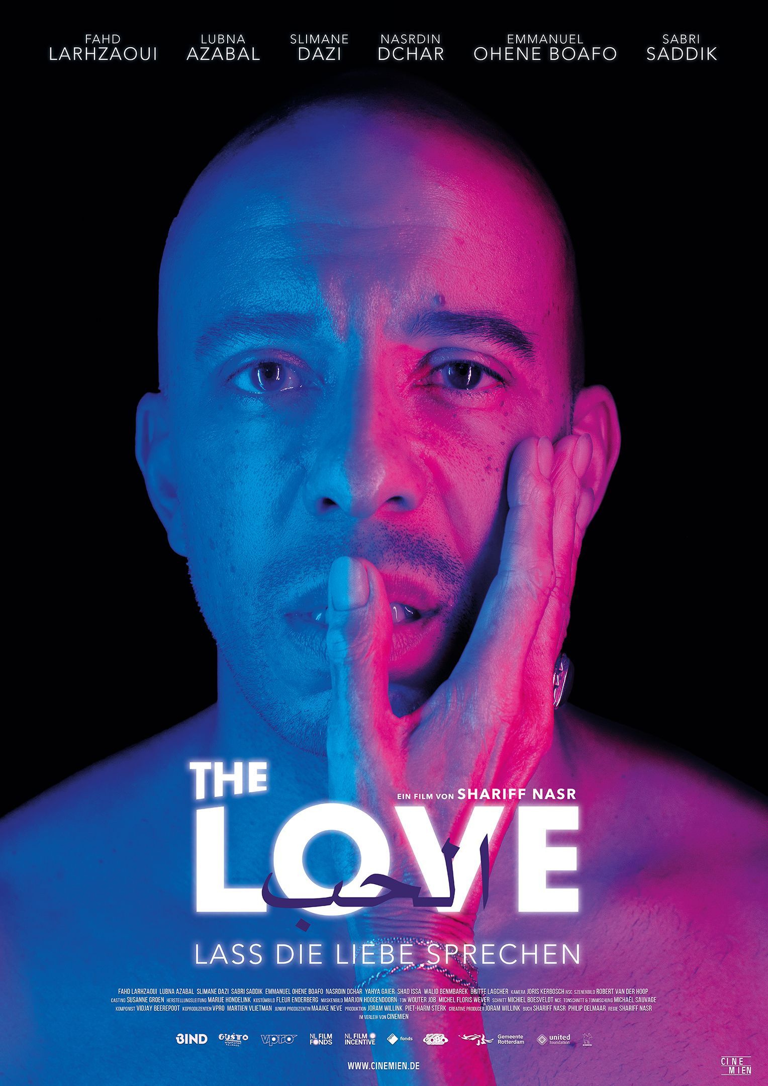 Ein Poster für einen Film namens „The Love“