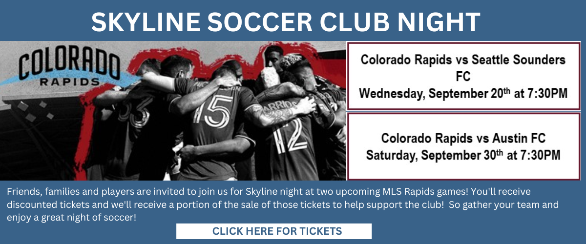 Skyline Soccer Association Denver Youth Soccer