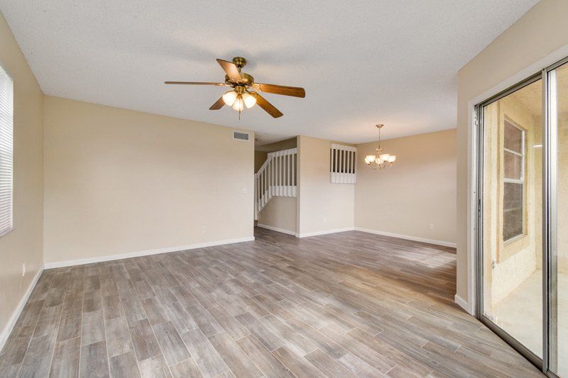 remodeled living room