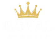 Gold crown above white text: Royal Cuts.