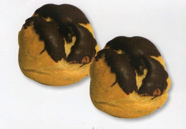 Bignè al cioccolato