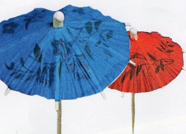 ombrellini per la guarnizione di dolci
