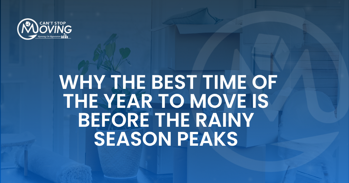 moving out in dry weather before rainy season to protect security deposit