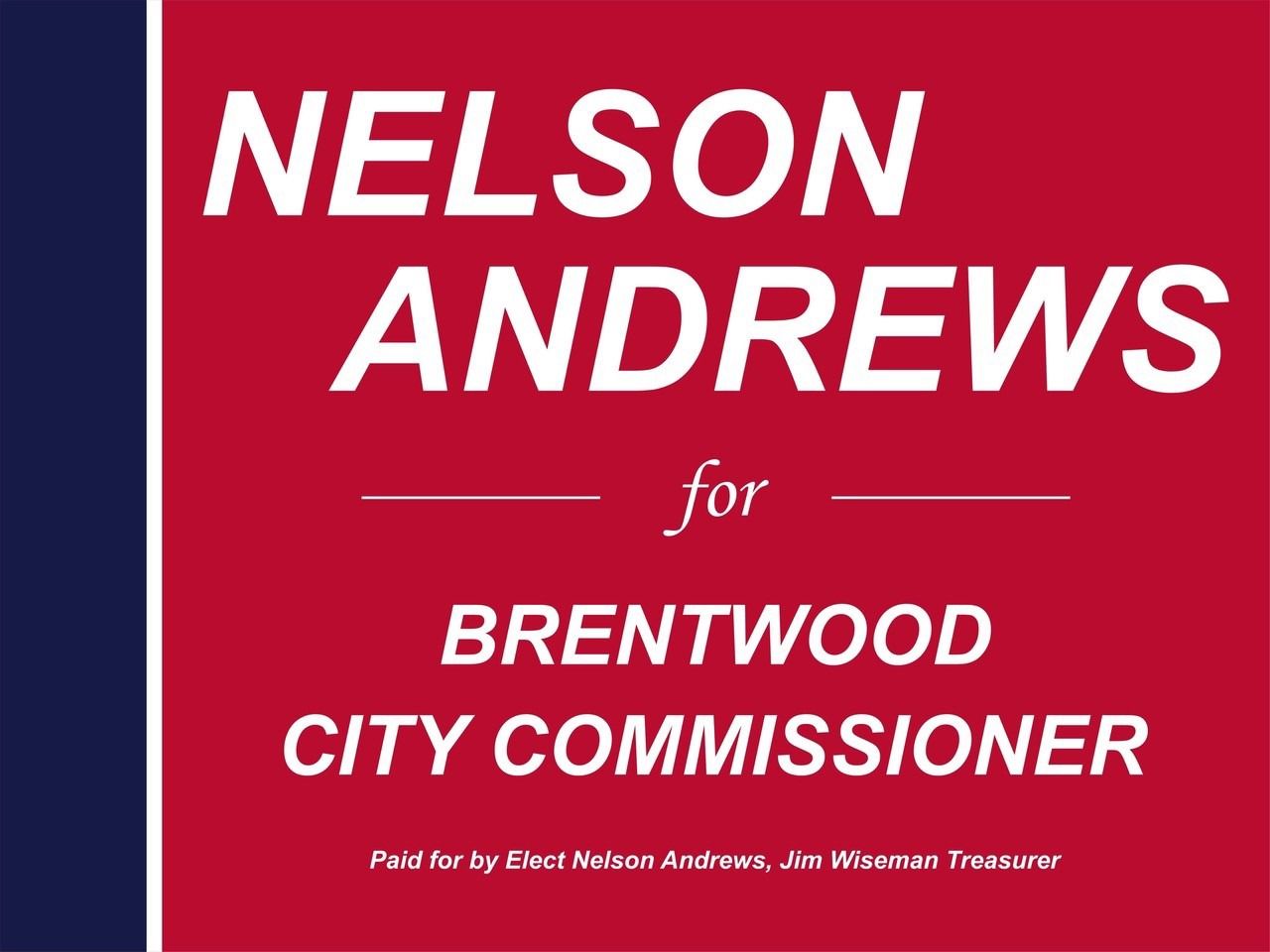 Nelson Andrews Campaign Website