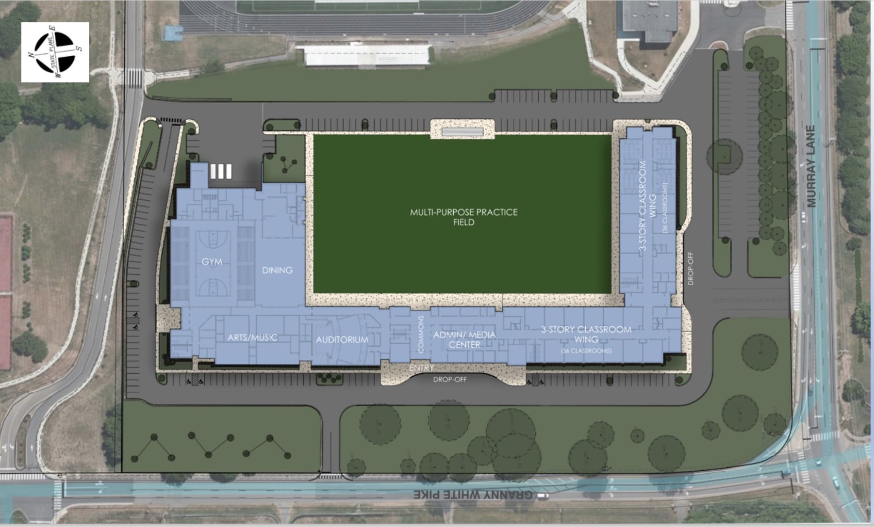 The Brentwood Middle School Site Masterplan