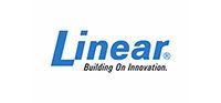 The linear building on innovation logo is blue and white.